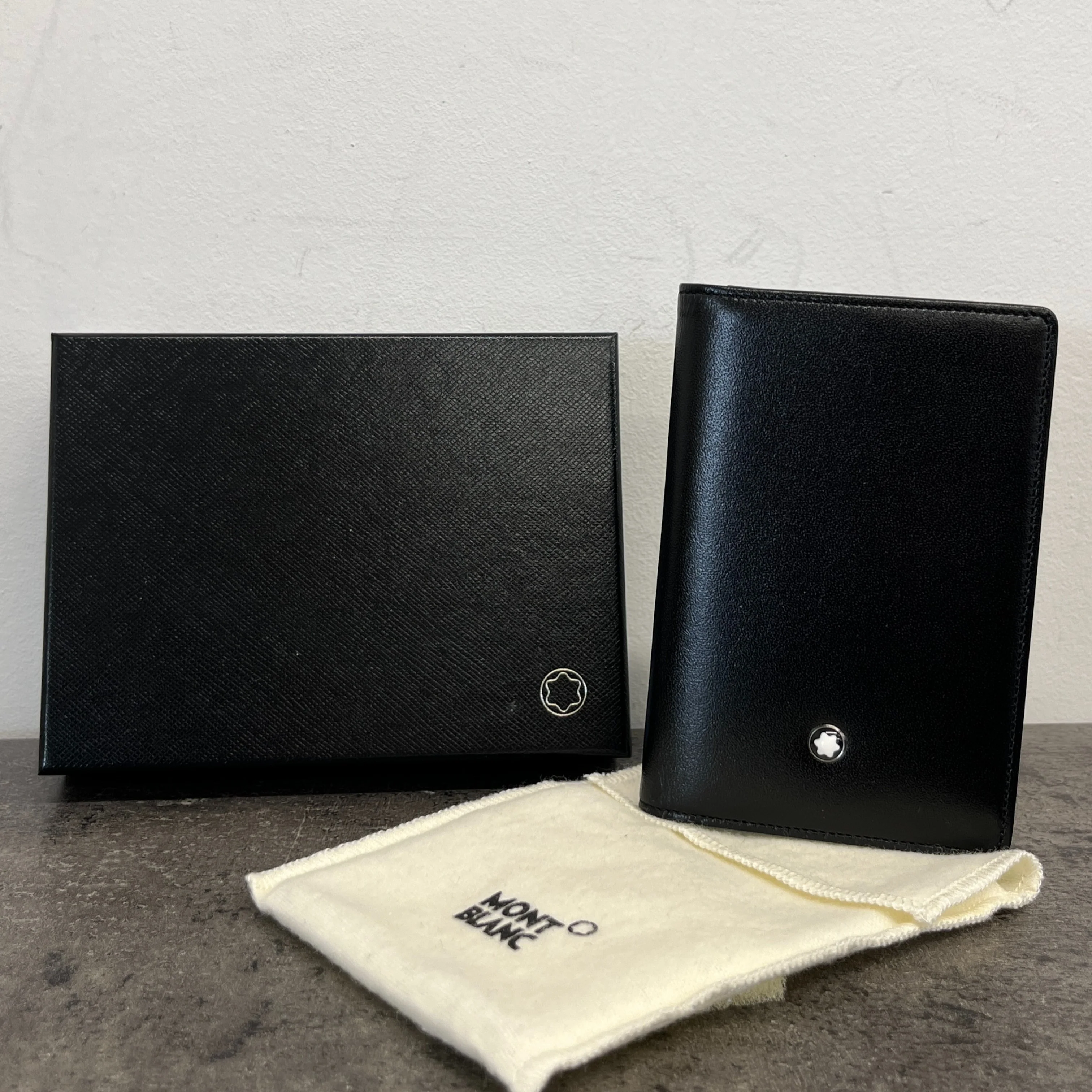 Men's Meisterstuck Card Holder Black - Image 7