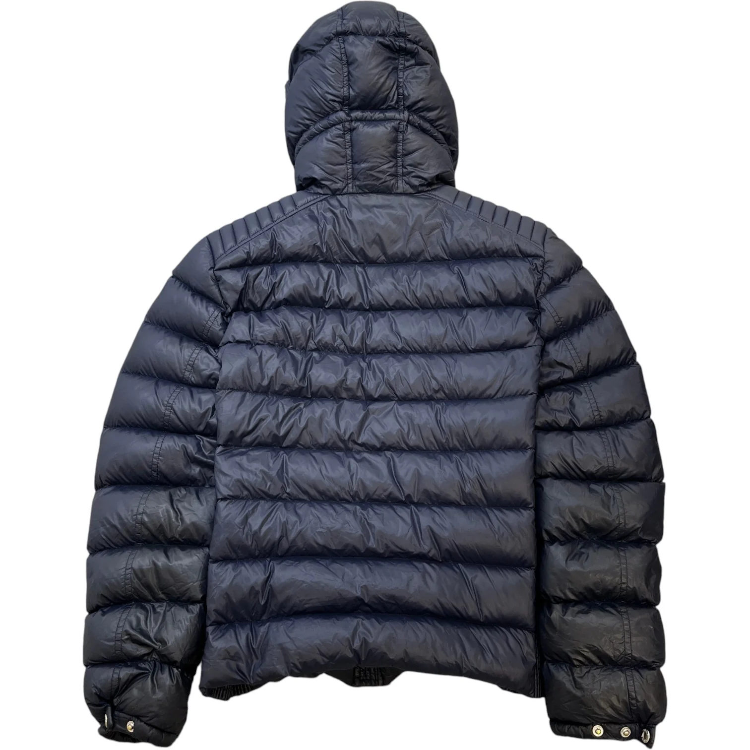 Men's Milano Puffer Down Jacket Navy Size IT 46 / S - Image 2