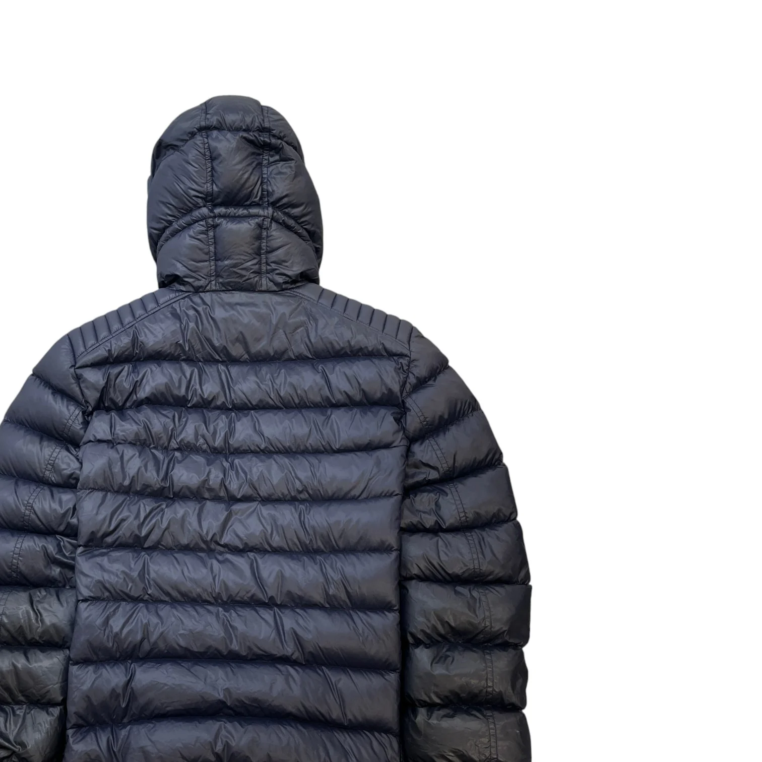 Men's Milano Puffer Down Jacket Navy Size IT 46 / S - Image 4