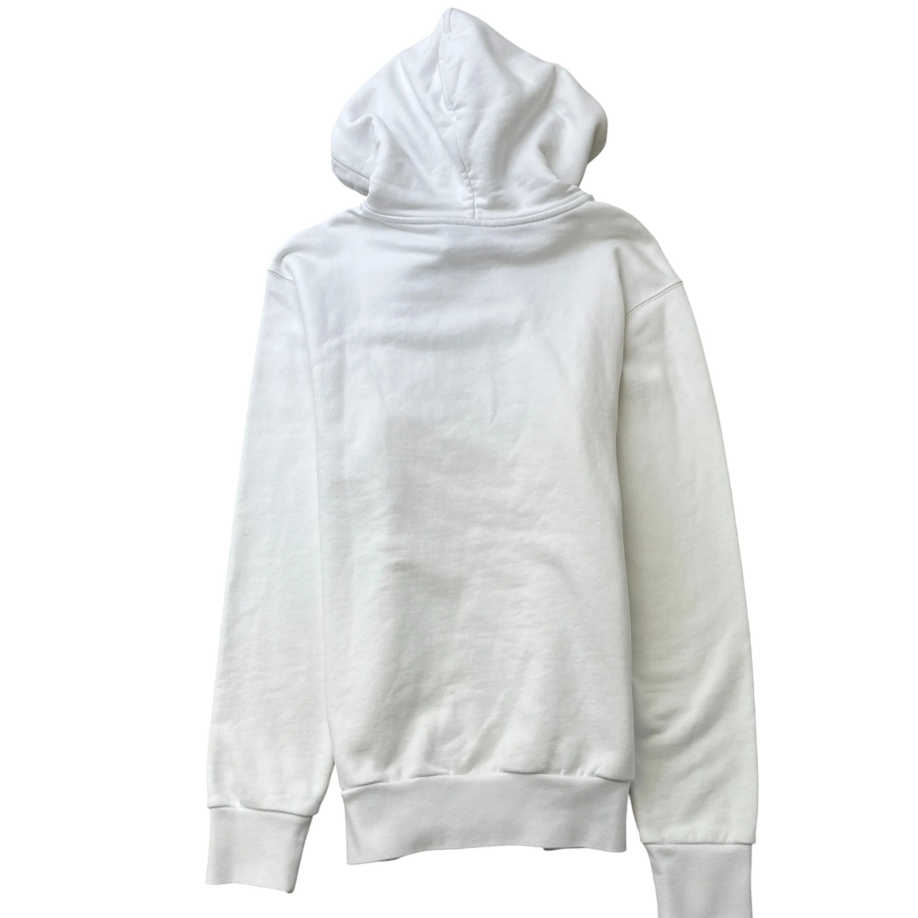 Men's Milano Sprayed Logo Hoodie White Size XS - Image 2