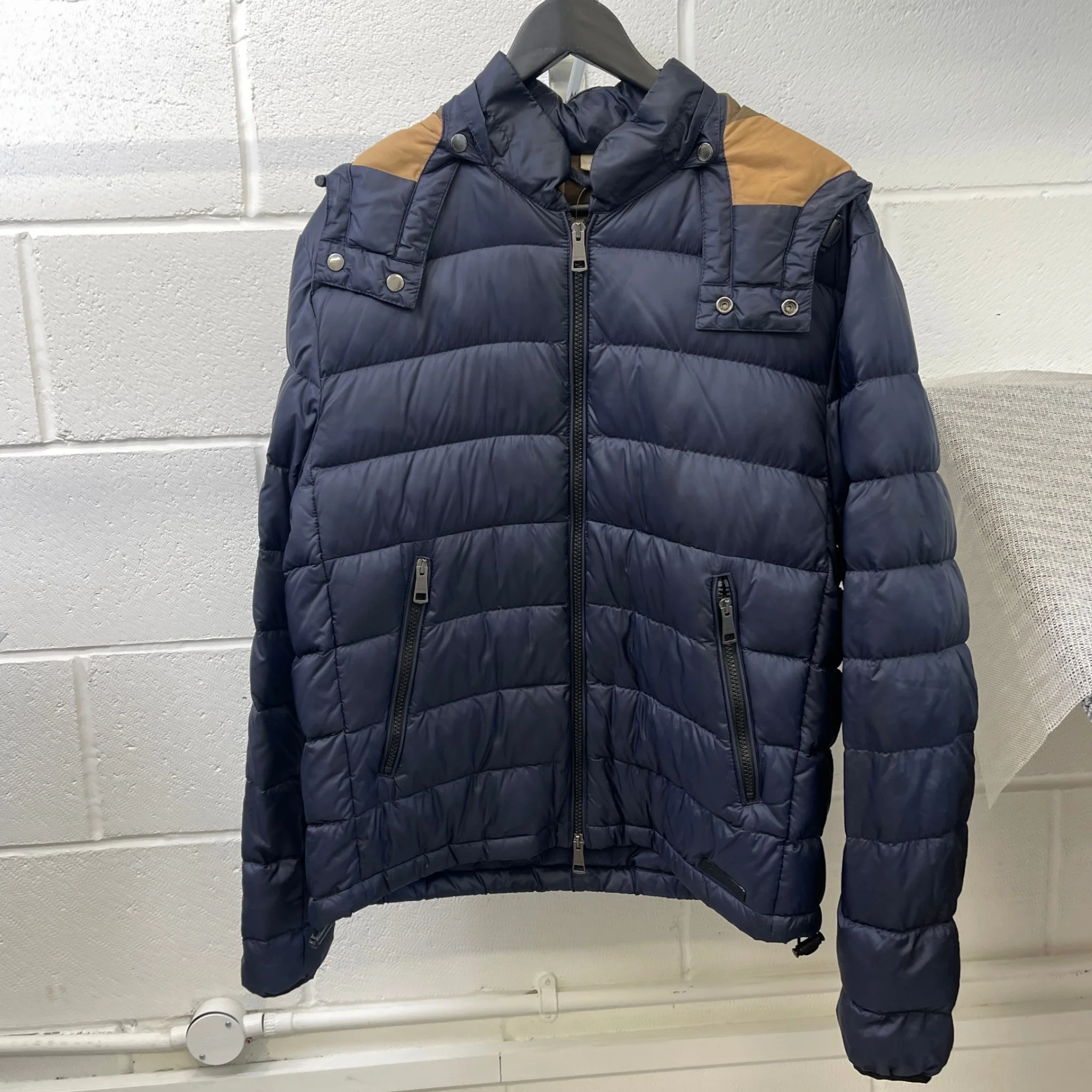Men's Mitchson Down Jacket Navy Size L - Image 12