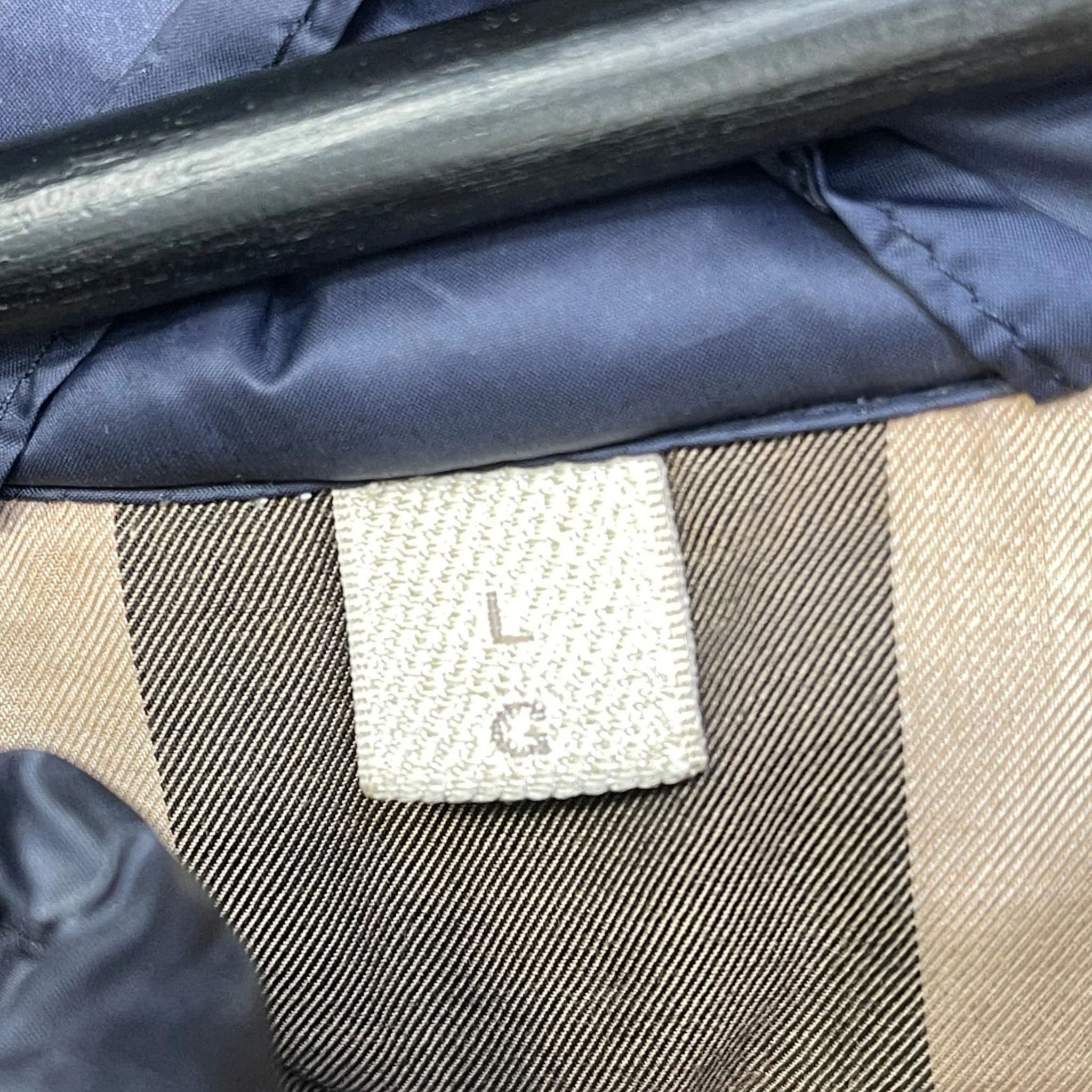 Men's Mitchson Down Jacket Navy Size L - Image 9
