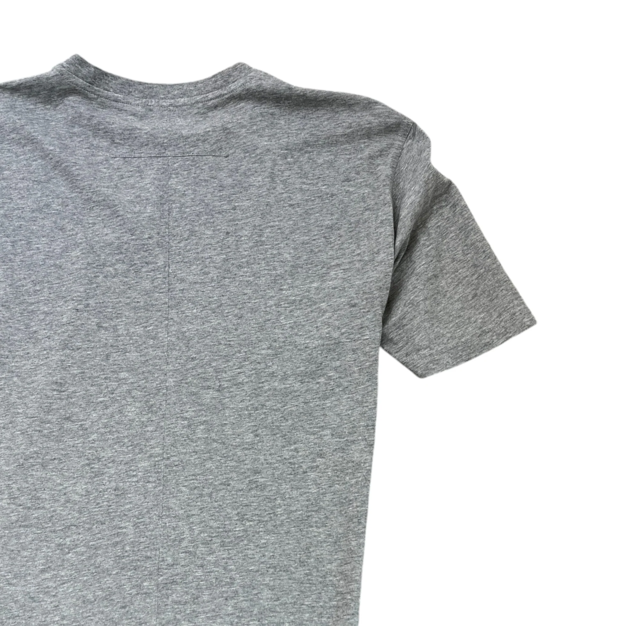 Men's Monkey Brothers Print T-Shirt Grey Size S - Image 4
