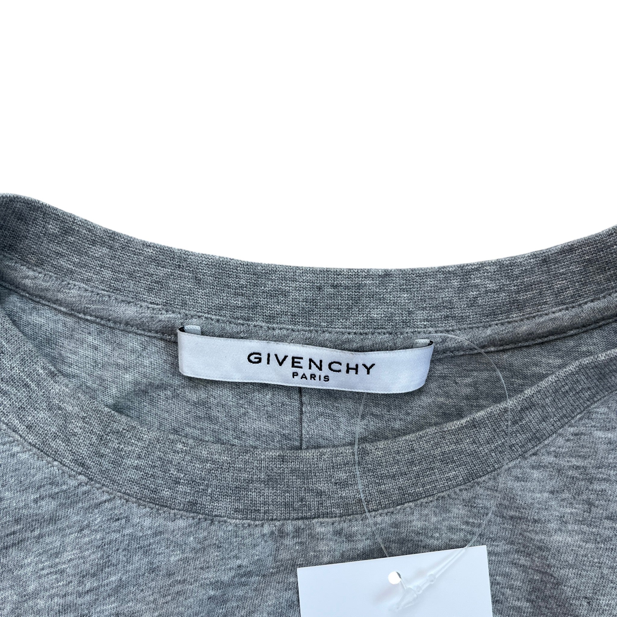 Men's Monkey Brothers Print T-Shirt Grey Size S - Image 7