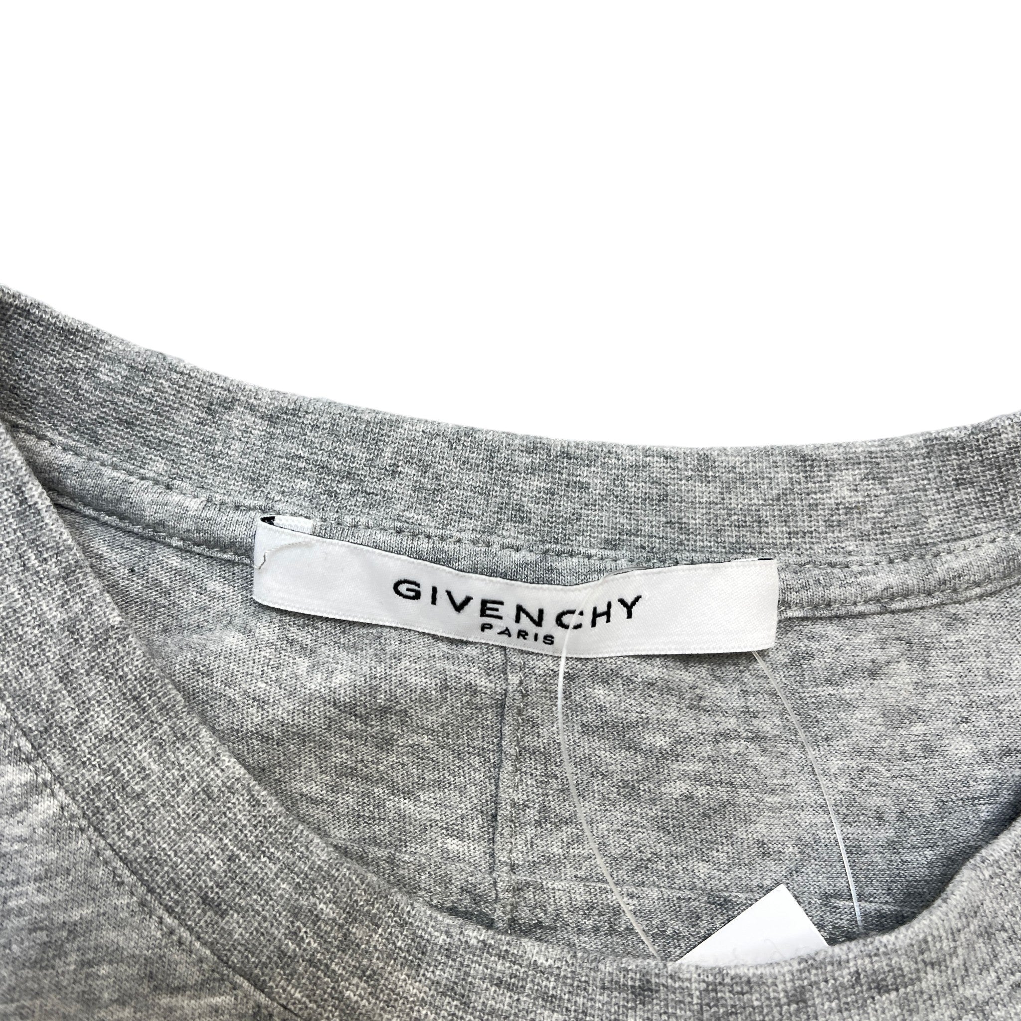 Men's Monkey Brothers Print T-Shirt Grey Size S - Image 5