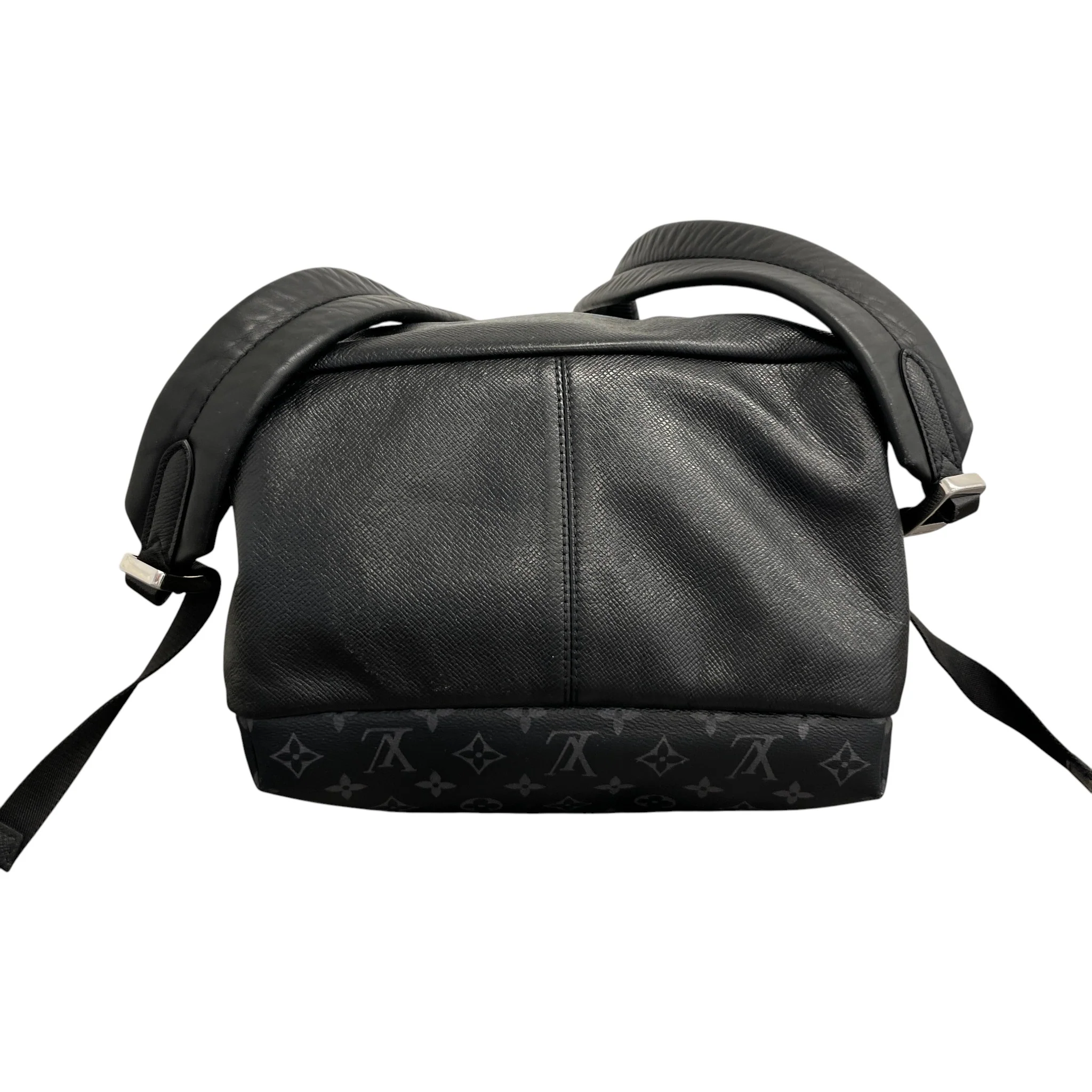 Men's Monogram Eclipse Backpack Black - Image 10