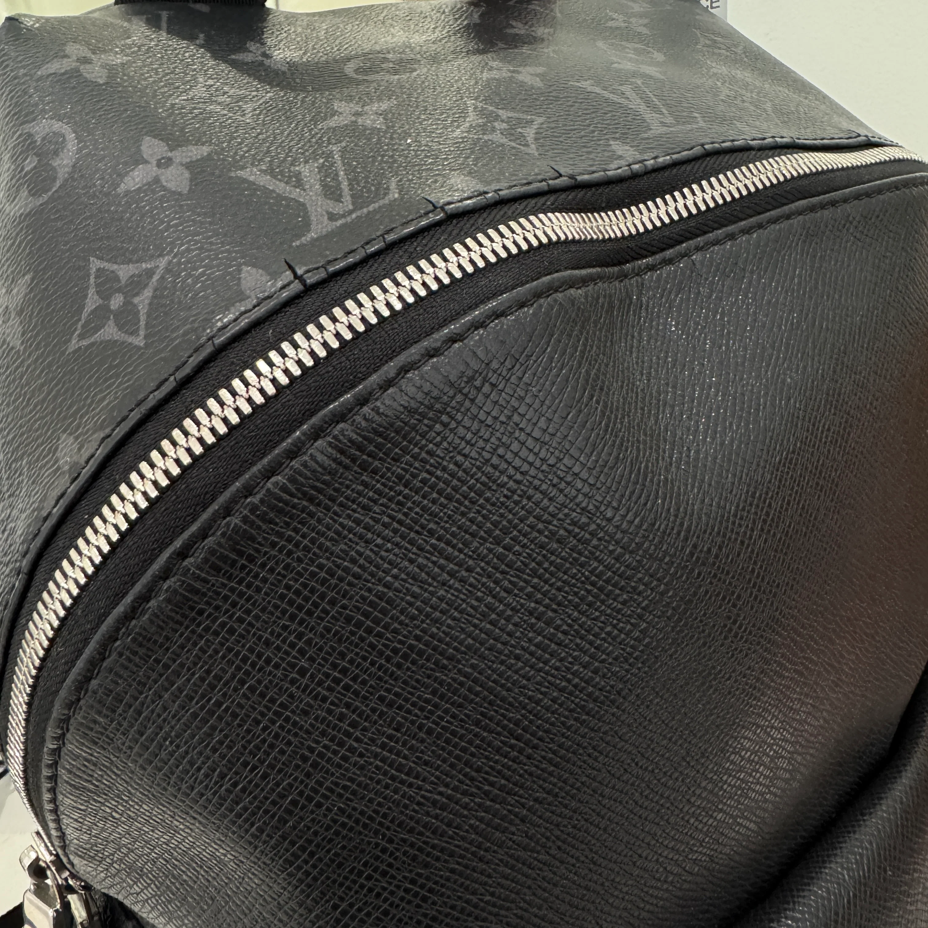 Men's Monogram Eclipse Backpack Black - Image 14