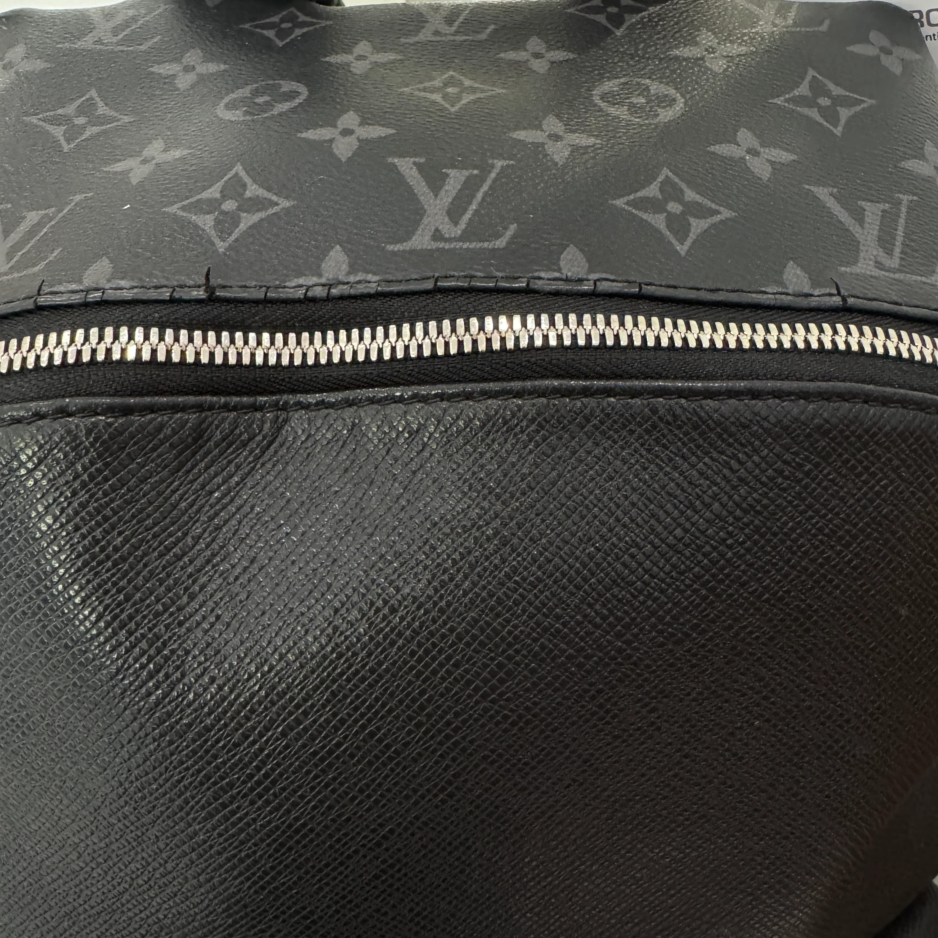 Men's Monogram Eclipse Backpack Black - Image 15