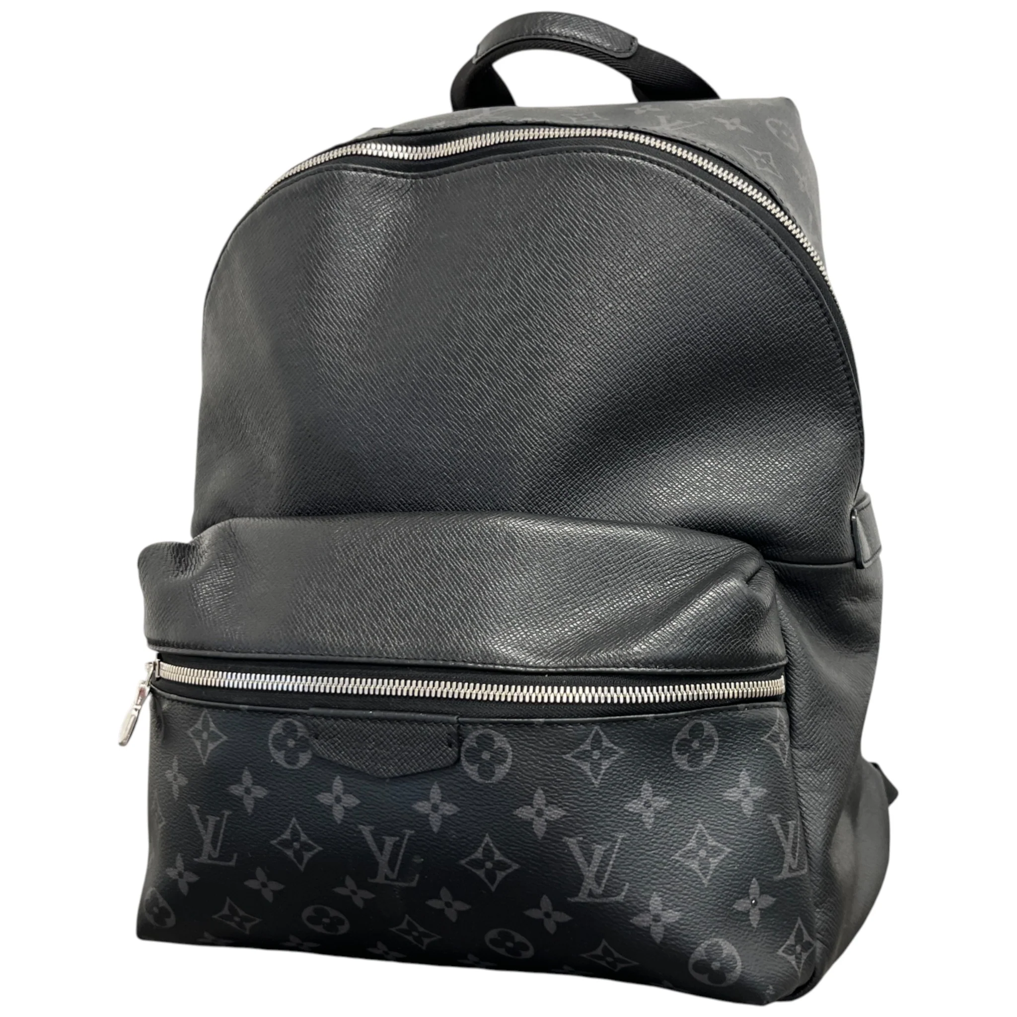 Men's Monogram Eclipse Backpack Black - Image 4
