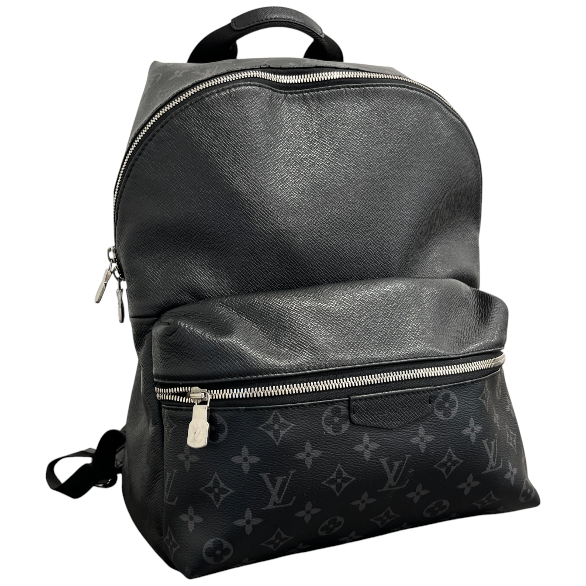 Men's Monogram Eclipse Backpack Black - Image 5