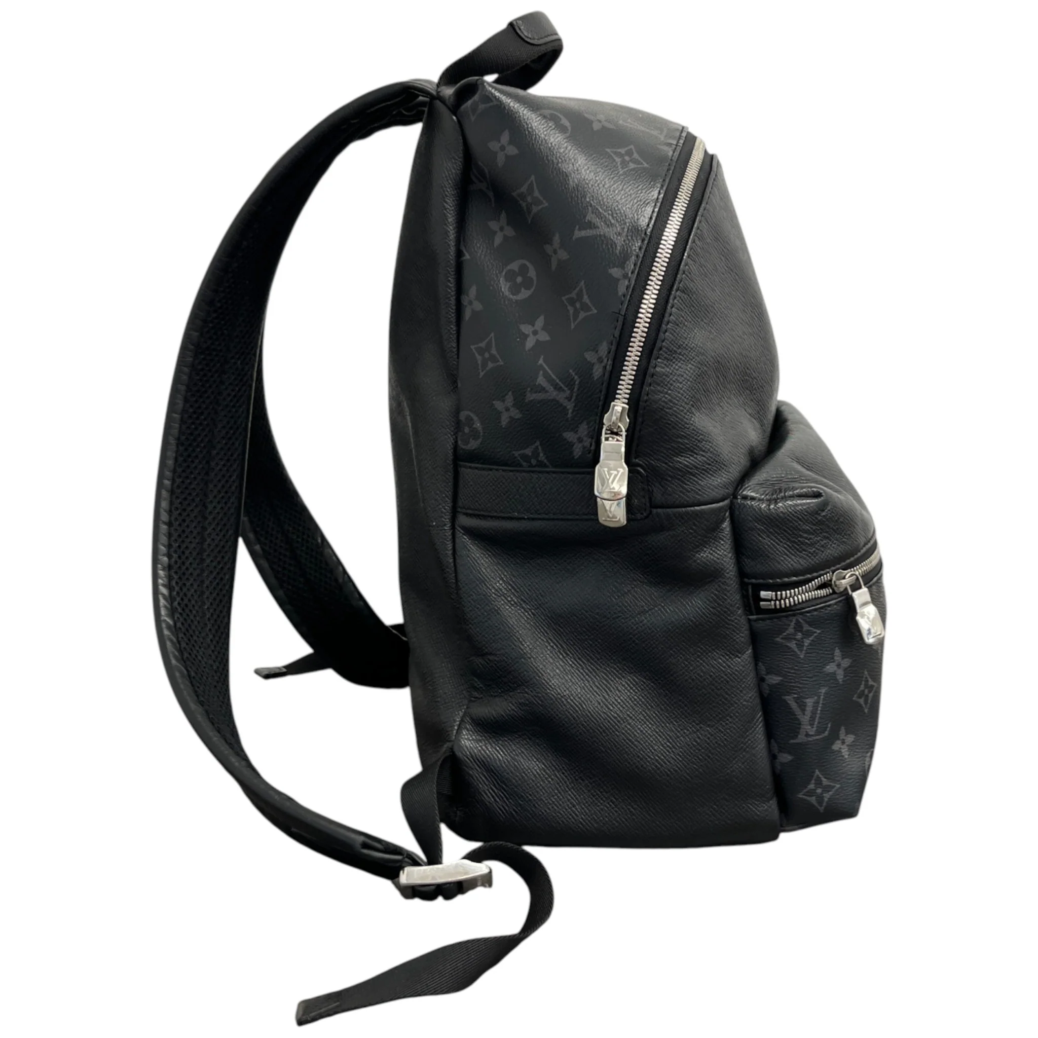 Men's Monogram Eclipse Backpack Black - Image 6