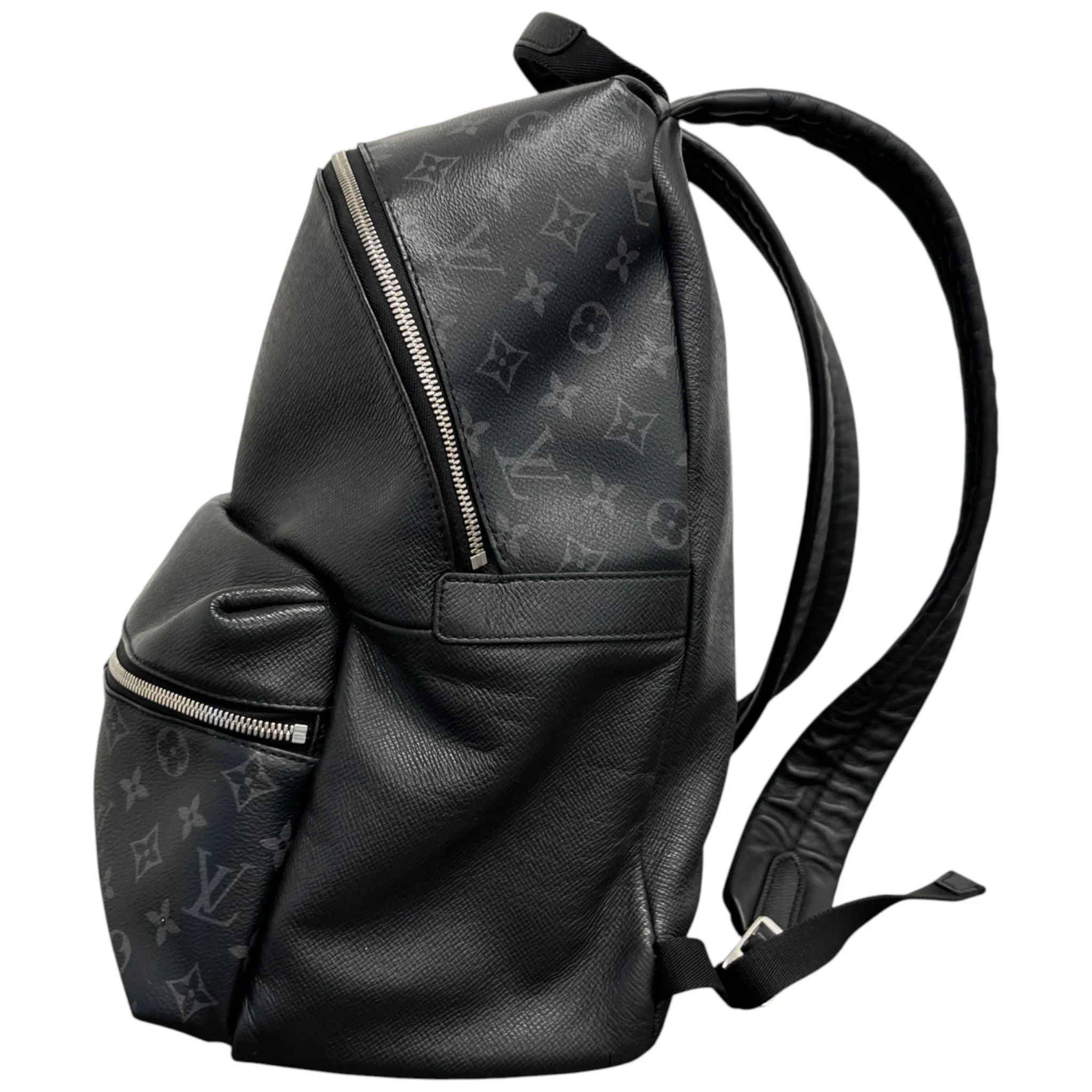 Men's Monogram Eclipse Backpack Black - Image 7
