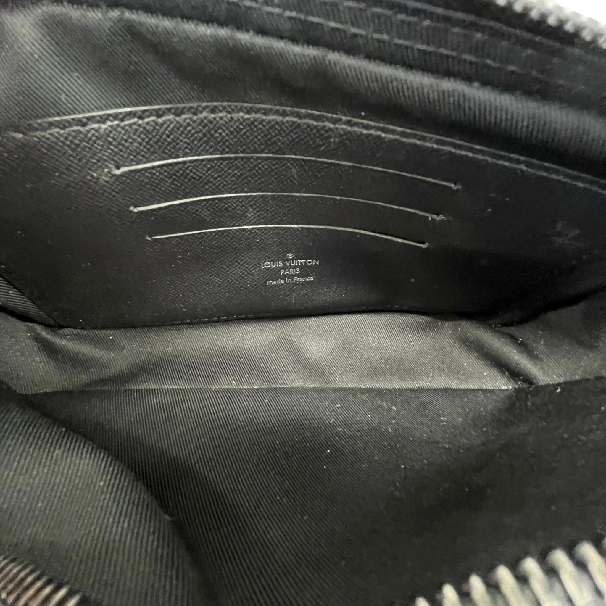 Men's Monogram Eclipse Pochette Volga Pouch Black - Image 11