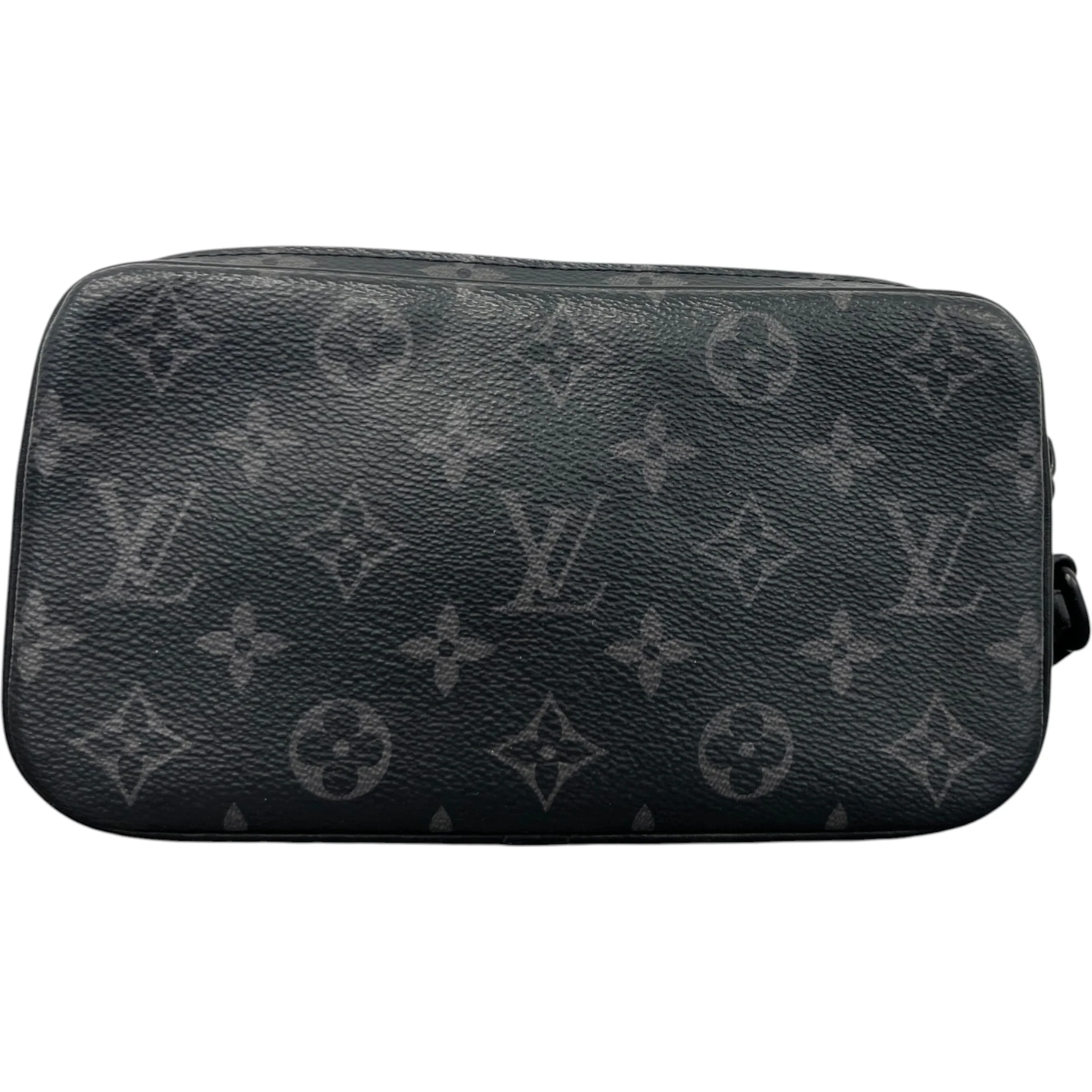 Men's Monogram Eclipse Pochette Volga Pouch Black - Image 2