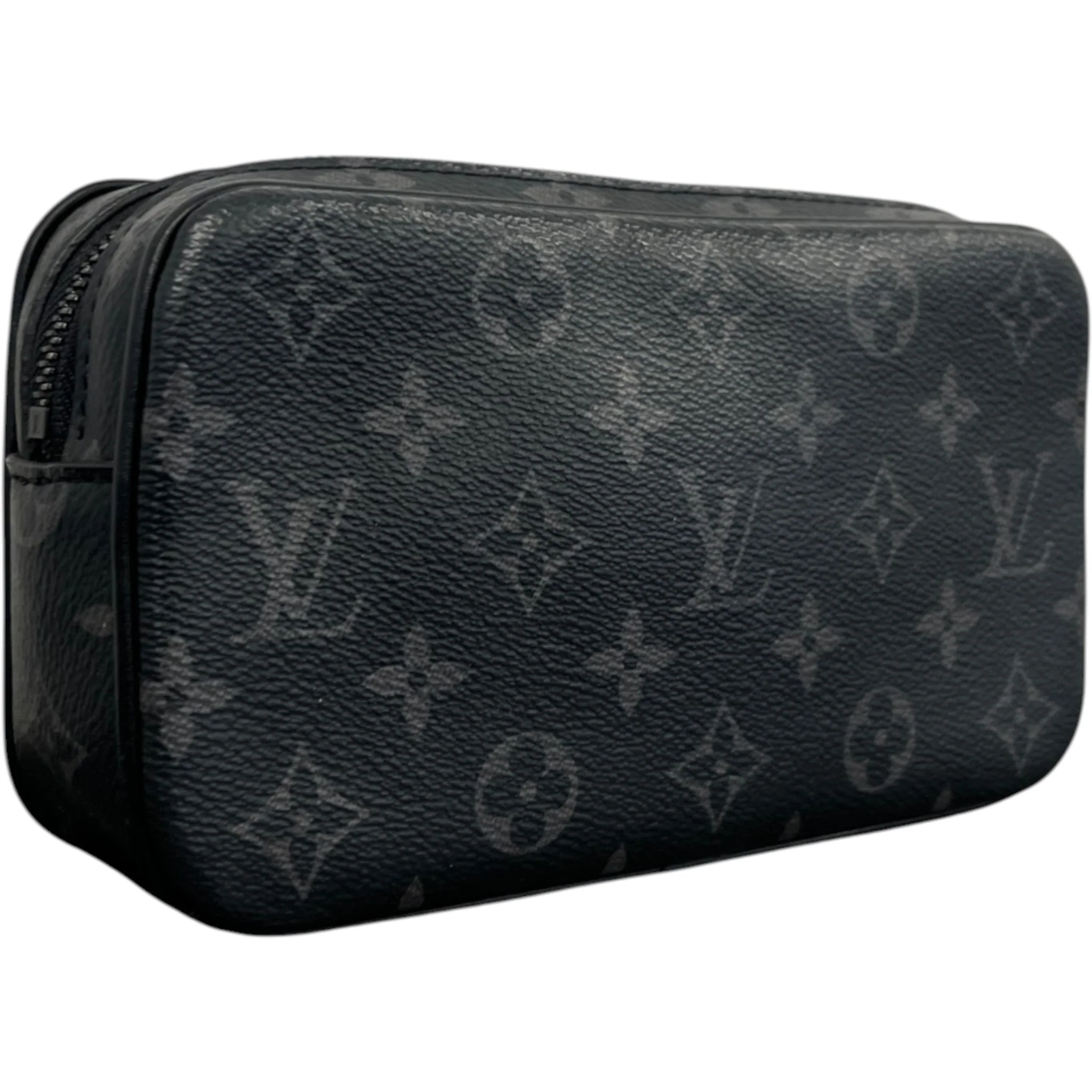 Men's Monogram Eclipse Pochette Volga Pouch Black - Image 7