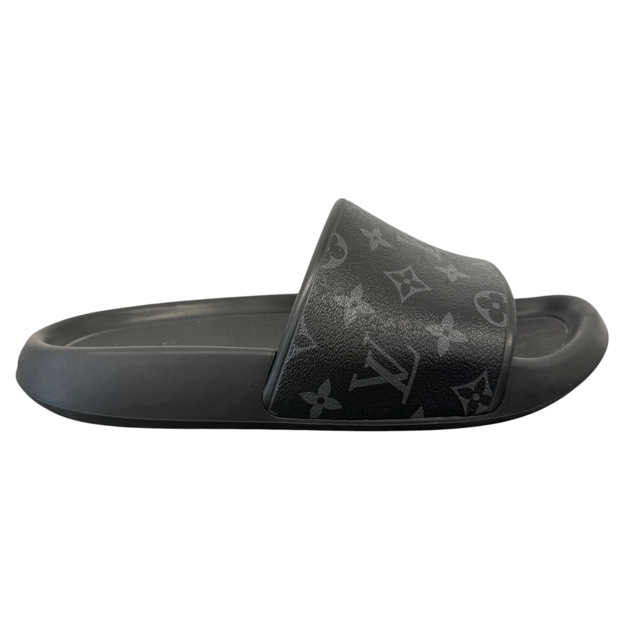 Men's Monogram Eclipse Slides Black Size EU 41 / UK 7