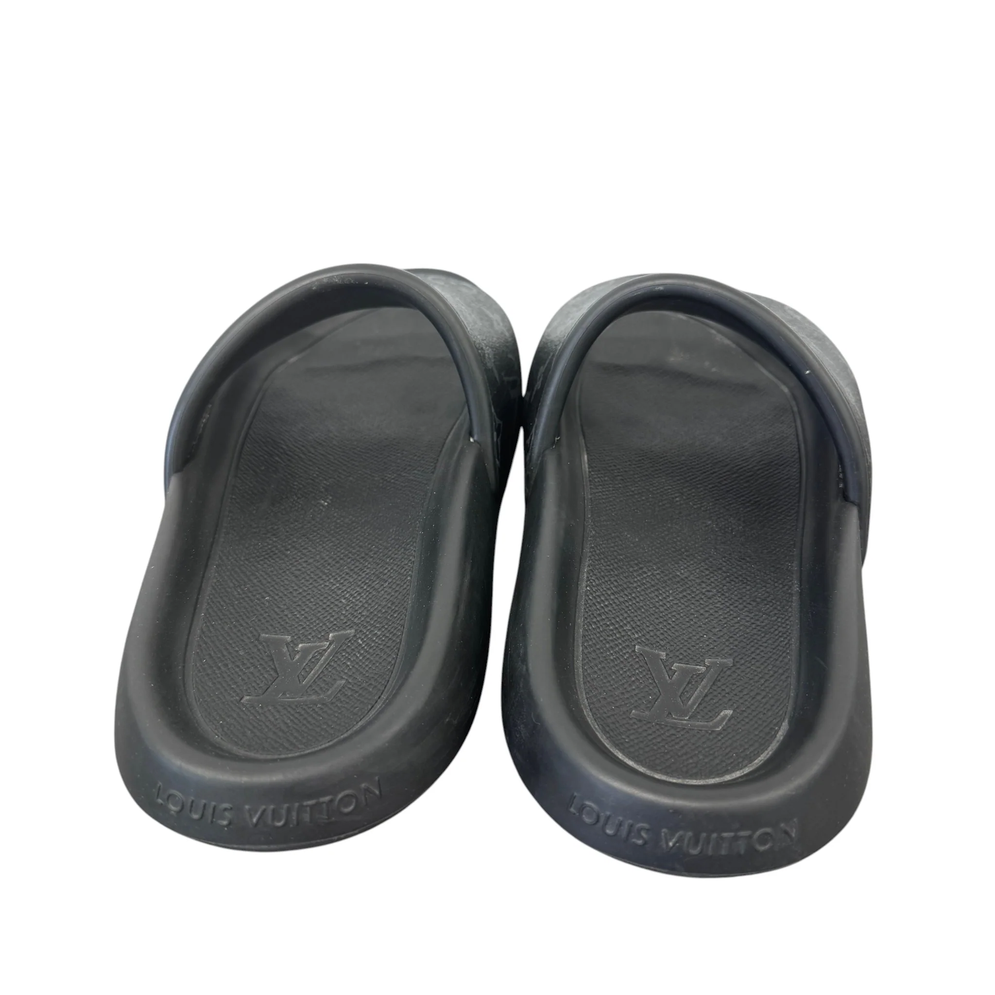 Men's Monogram Eclipse Slides Black Size EU 41 / UK 7 - Image 9