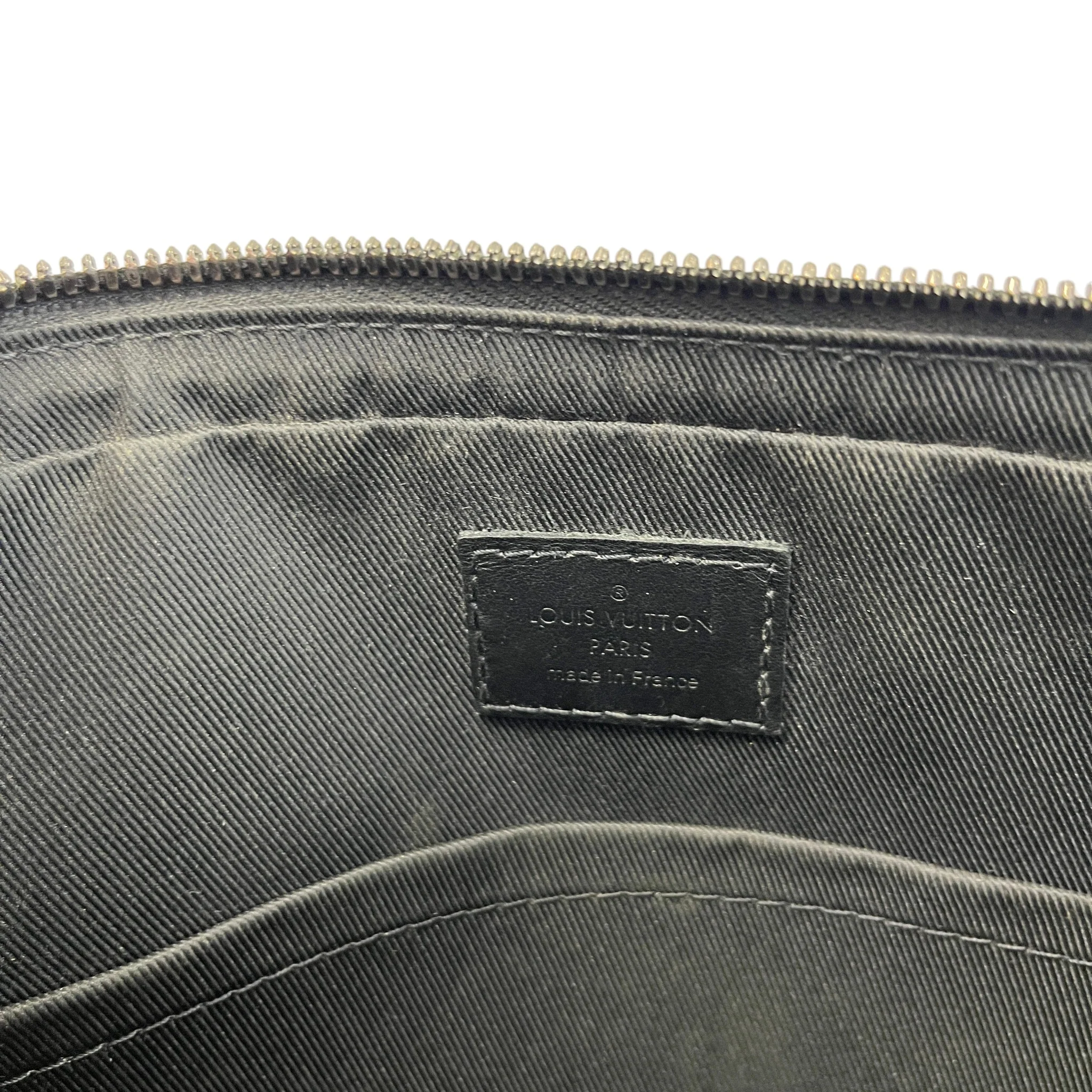 Men's Monogram Eclipse Trio Messenger Bag Grey - Image 10