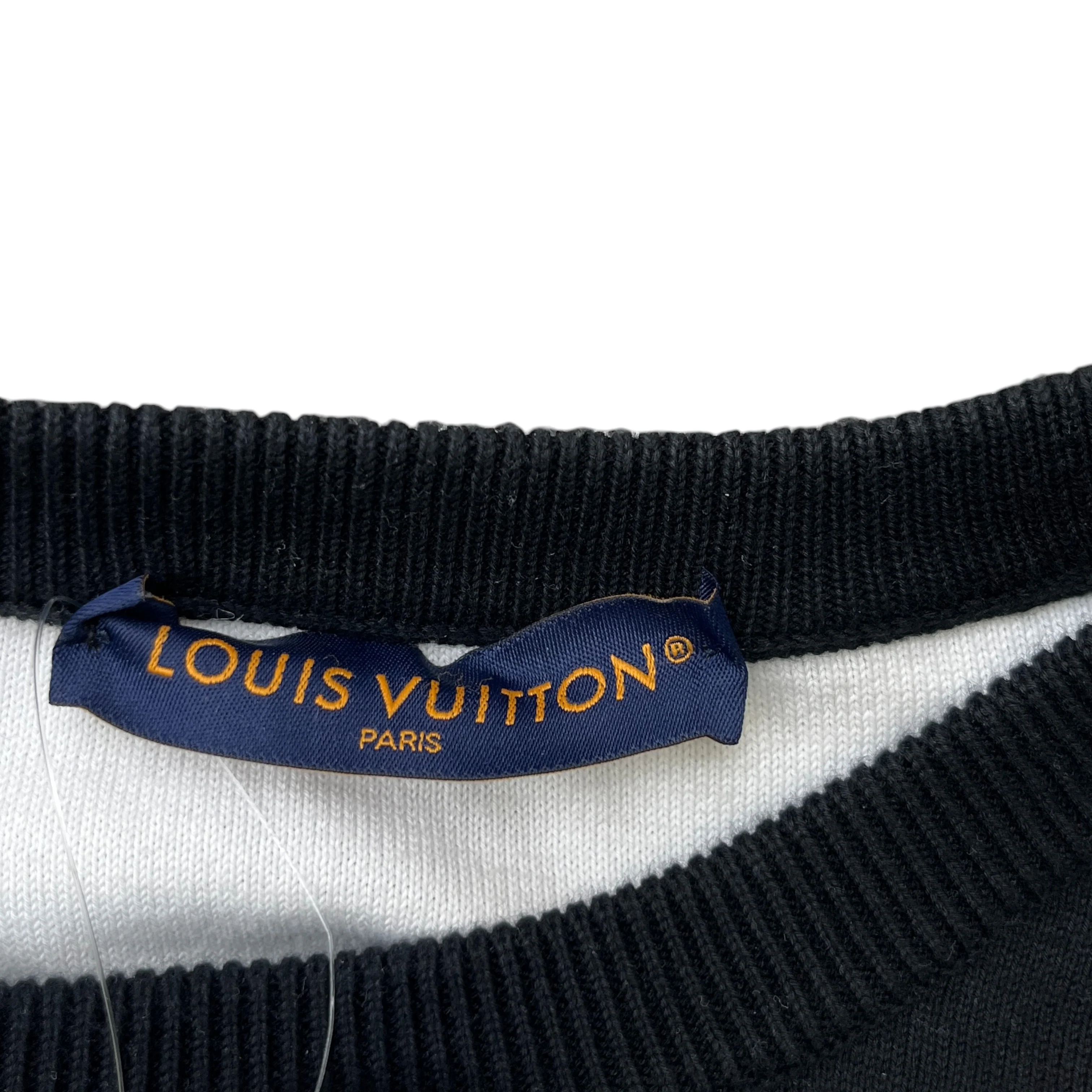 Men's Monogram Gradient Jumper Black Size S - Image 7