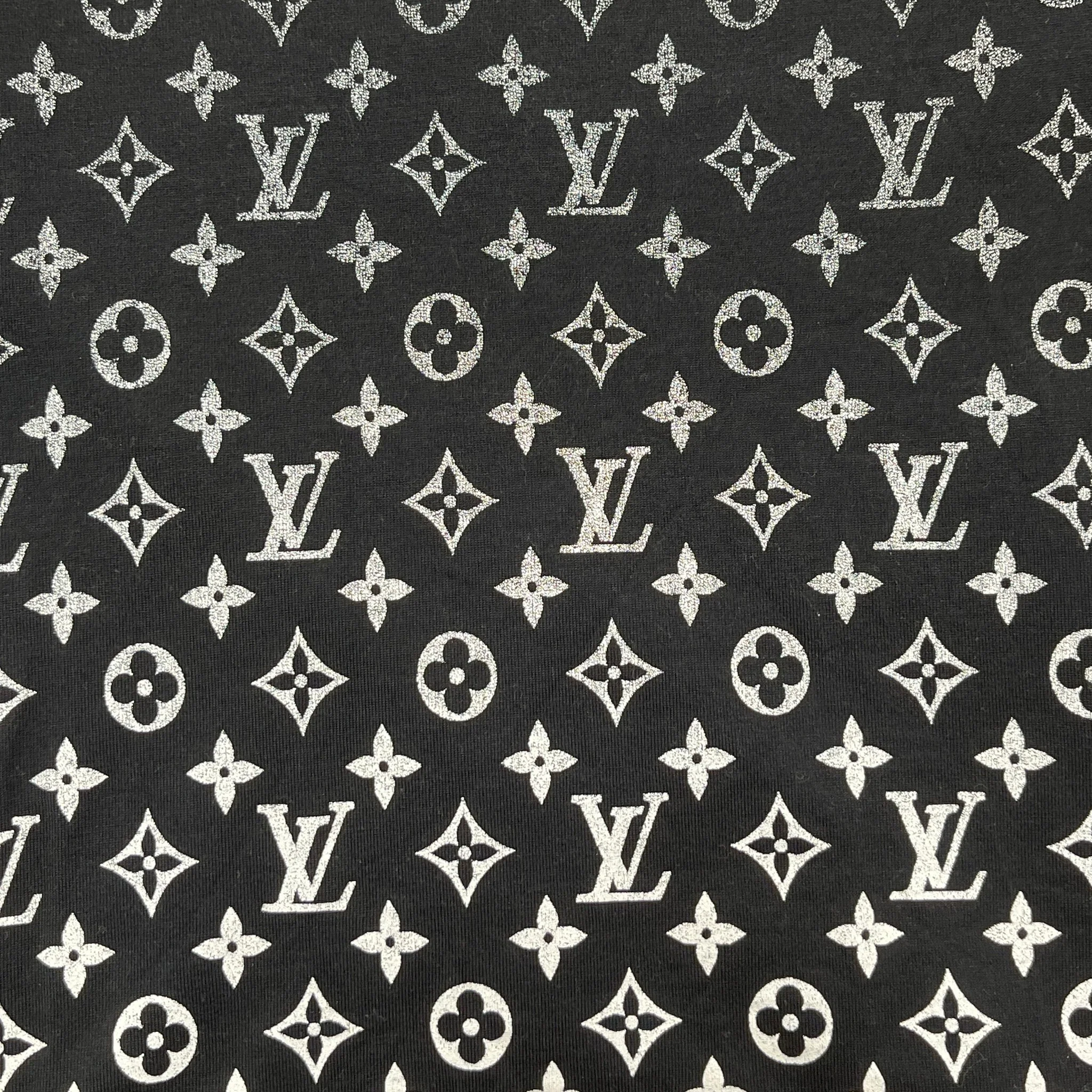Men's Monogram Gradient T-Shirt Black Size S - Image 5