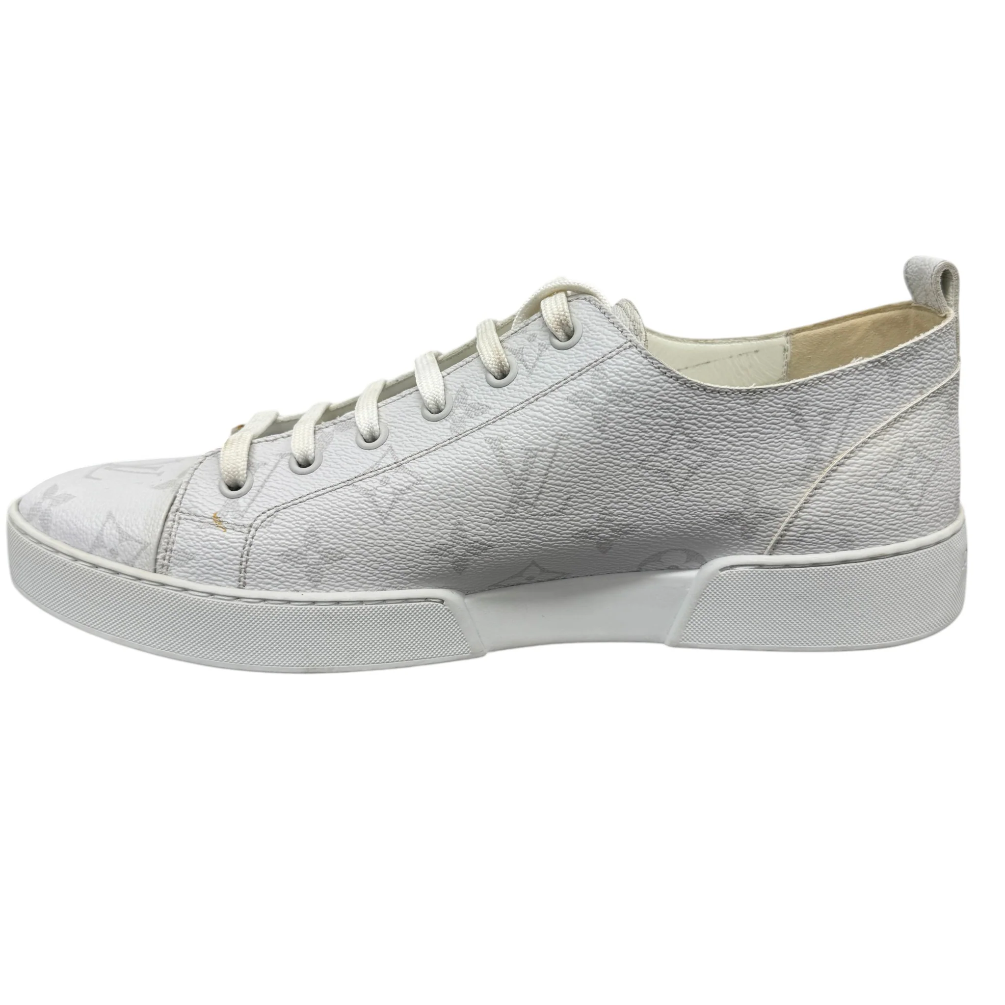Men's Monogram Match Up Low Trainers Grey Size EU 41.5 / UK 7.5 - Image 2