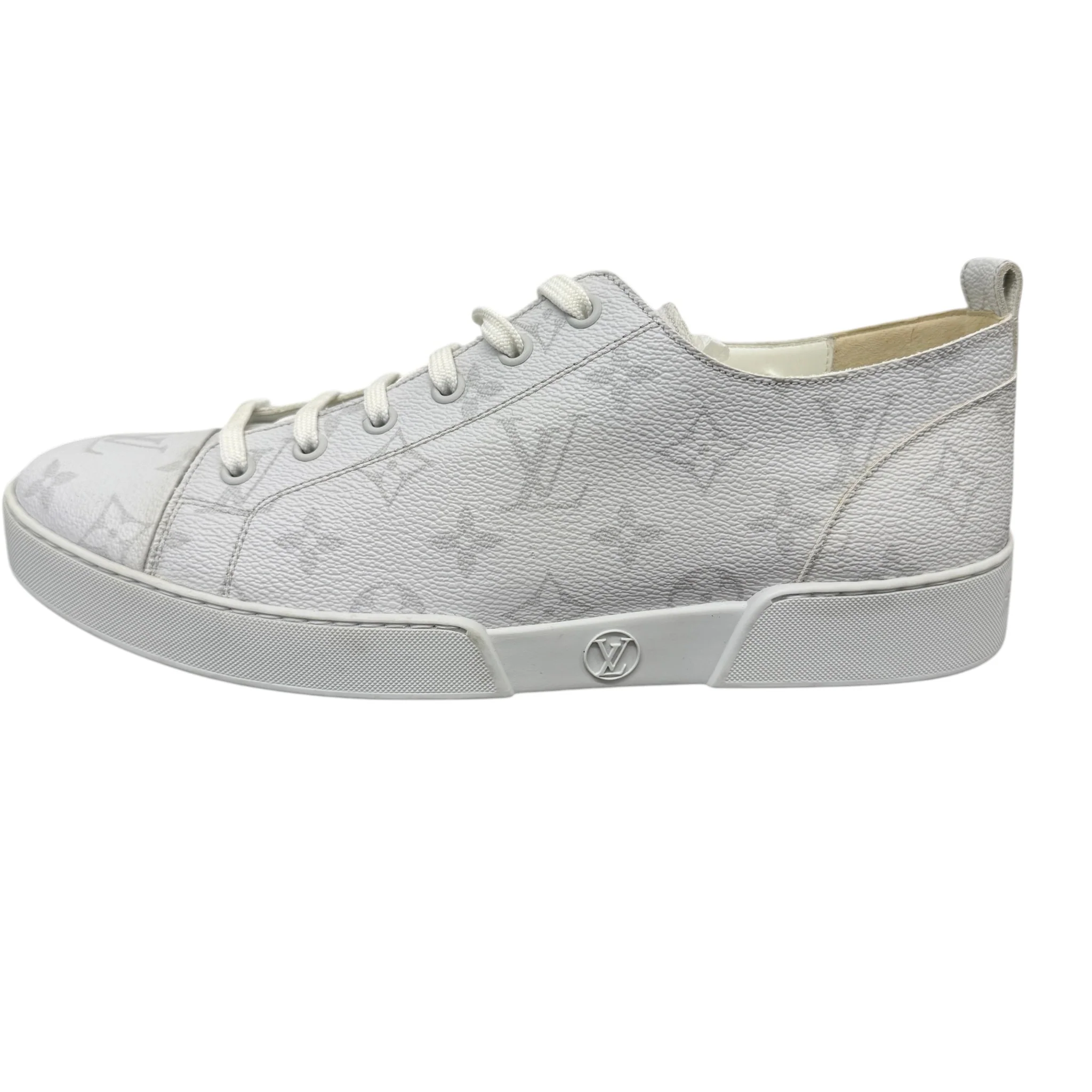 Men's Monogram Match Up Low Trainers Grey Size EU 41.5 / UK 7.5 - Image 4