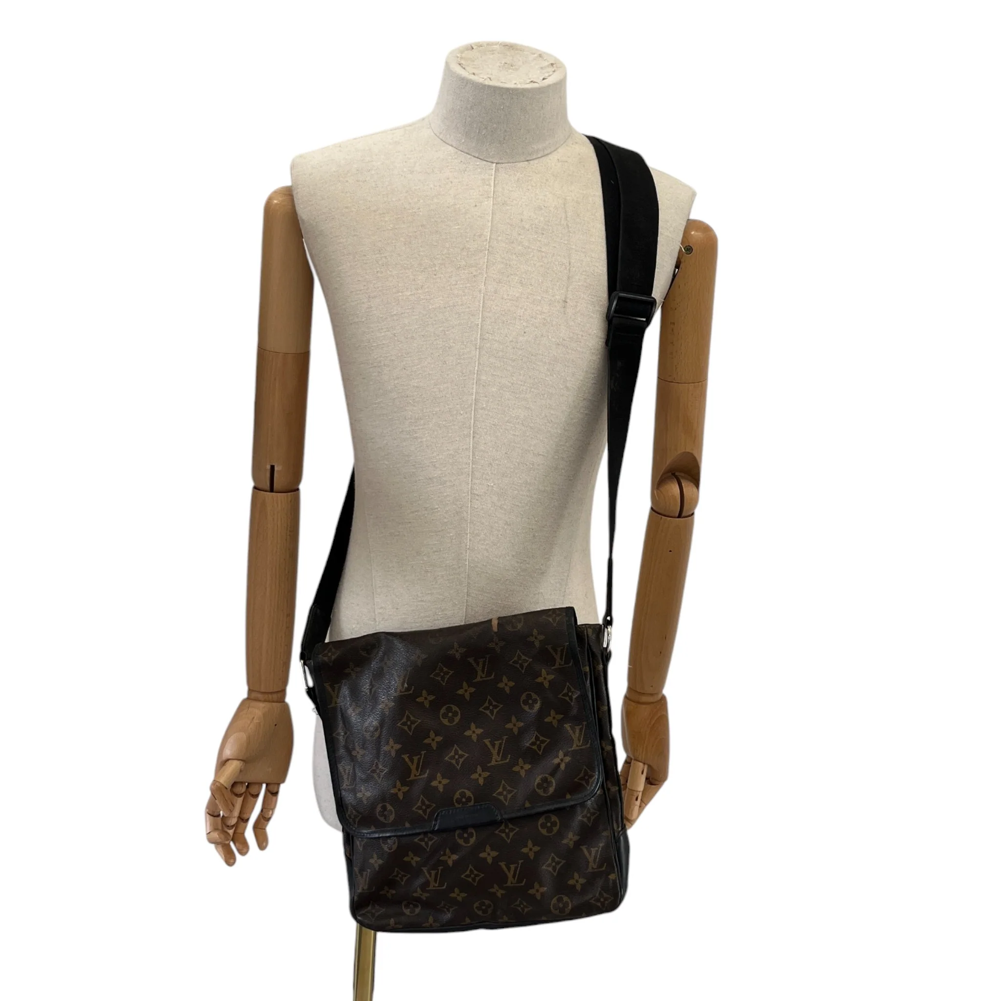 Men's Monogram Messenger Bag Brown - Image 2