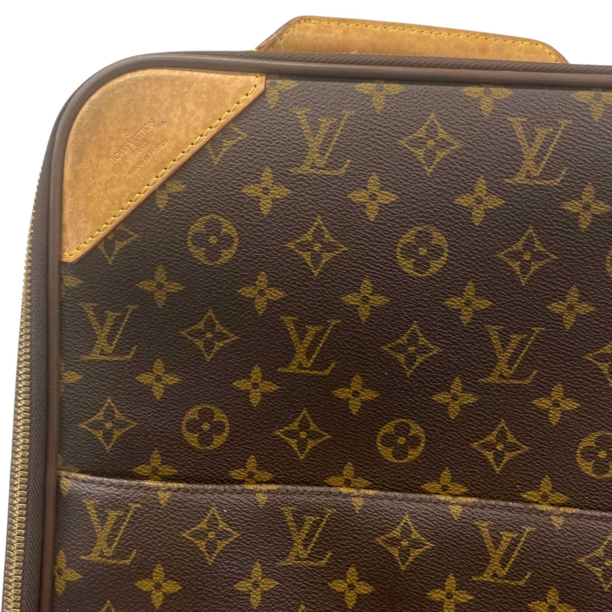 Men's Monogram Pegase 55 Suitcase Brown - Image 11