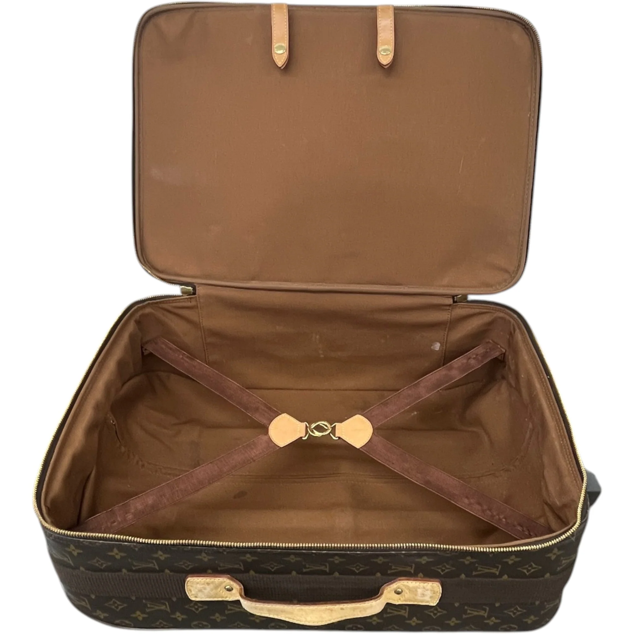 Men's Monogram Pegase 55 Suitcase Brown - Image 14