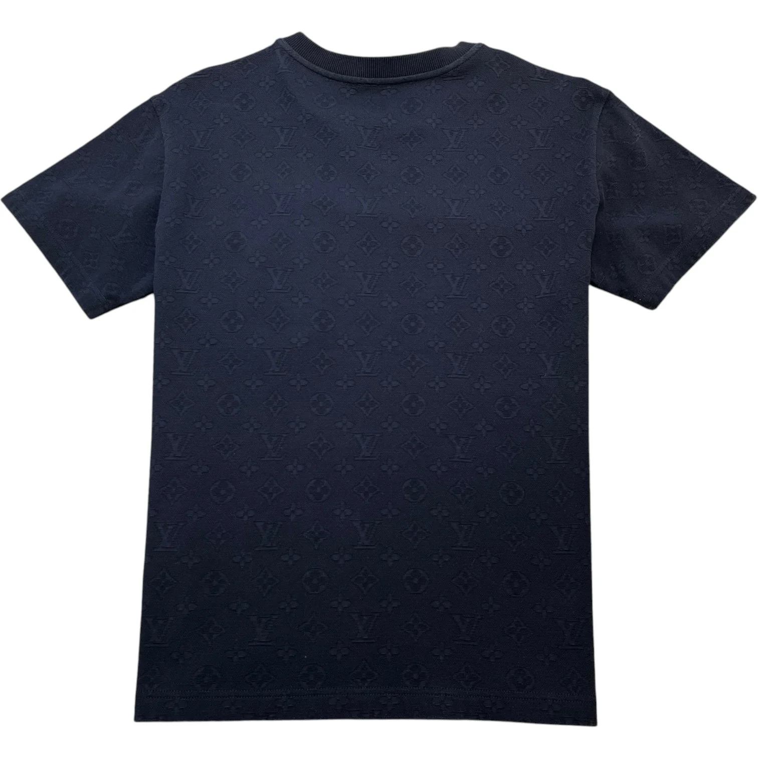 Men's Monogram Pocket T-Shirt Navy Size XS - Image 2