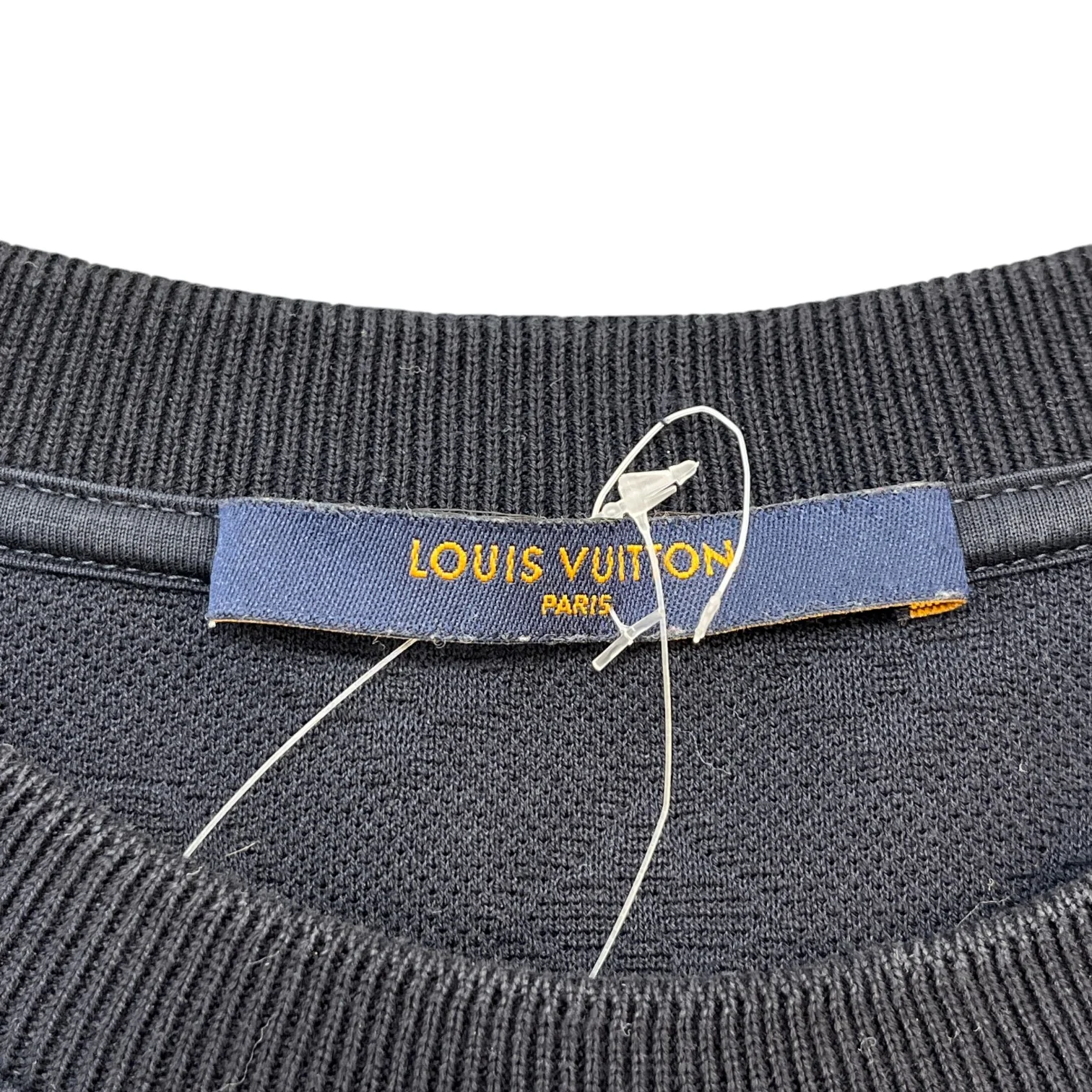 Men's Monogram Pocket T-Shirt Navy Size XS - Image 5