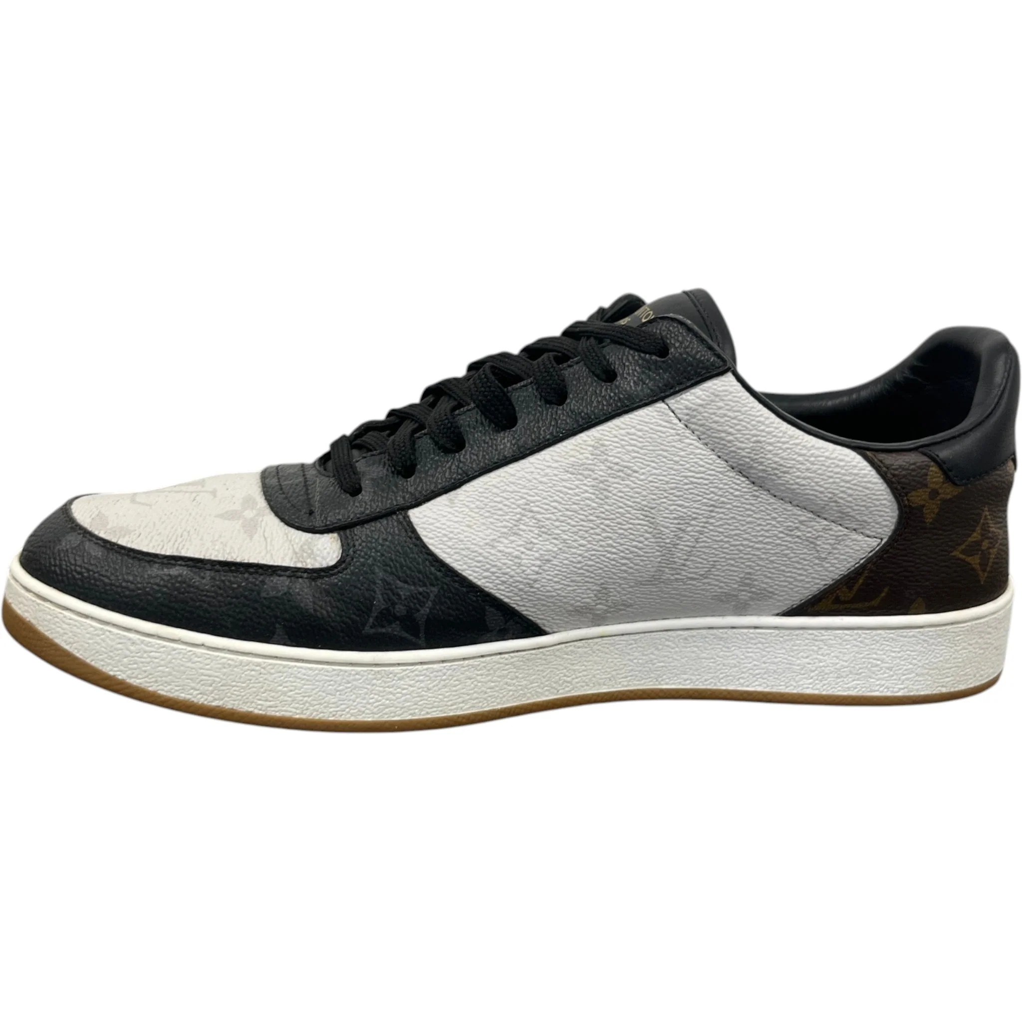 Men's Monogram Rivoli Low Trainers Black Size EU 41.5 / UK 7.5 - Image 2