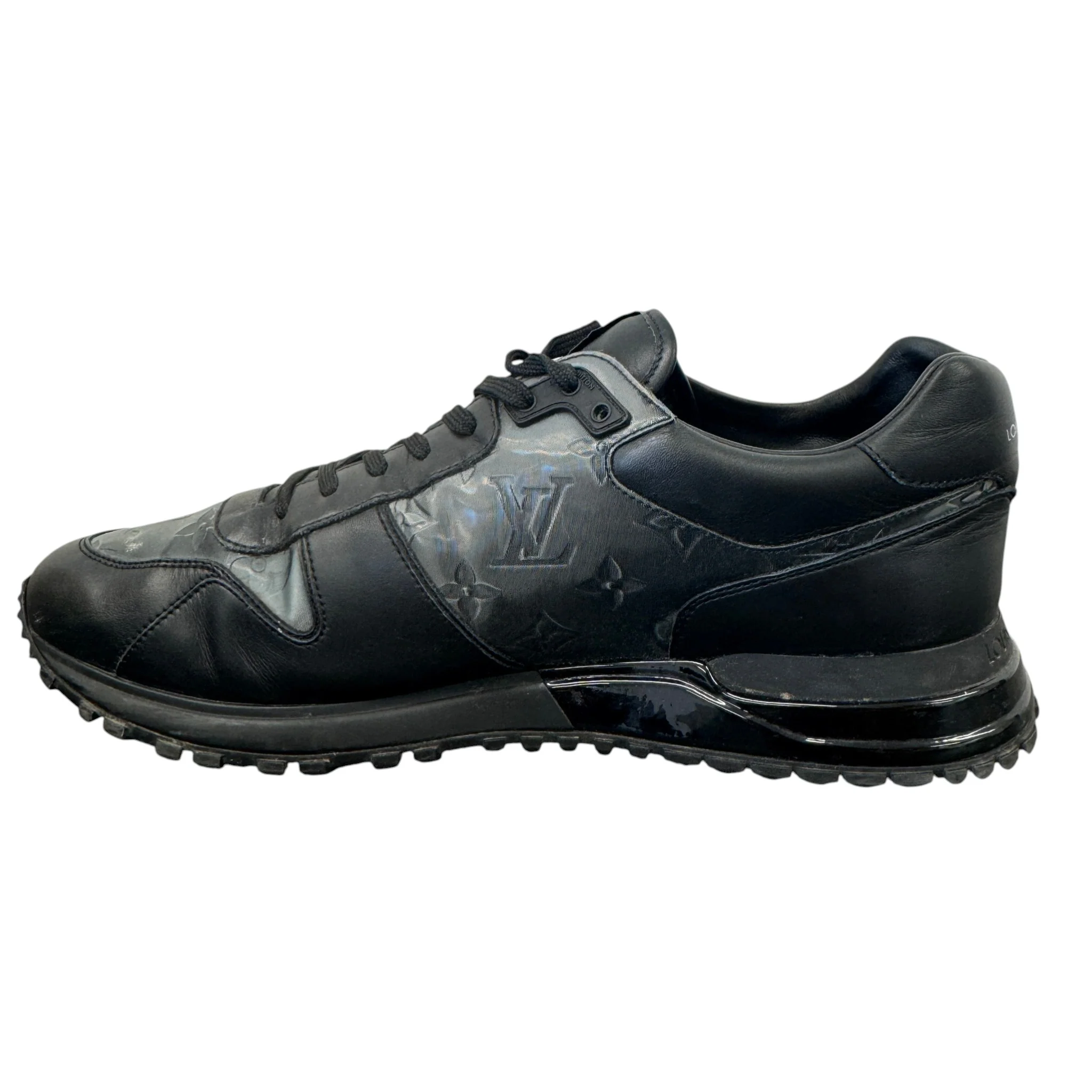 Men's Monogram Run Away Low Trainers Black Size EU 43 / UK 9 - Image 2