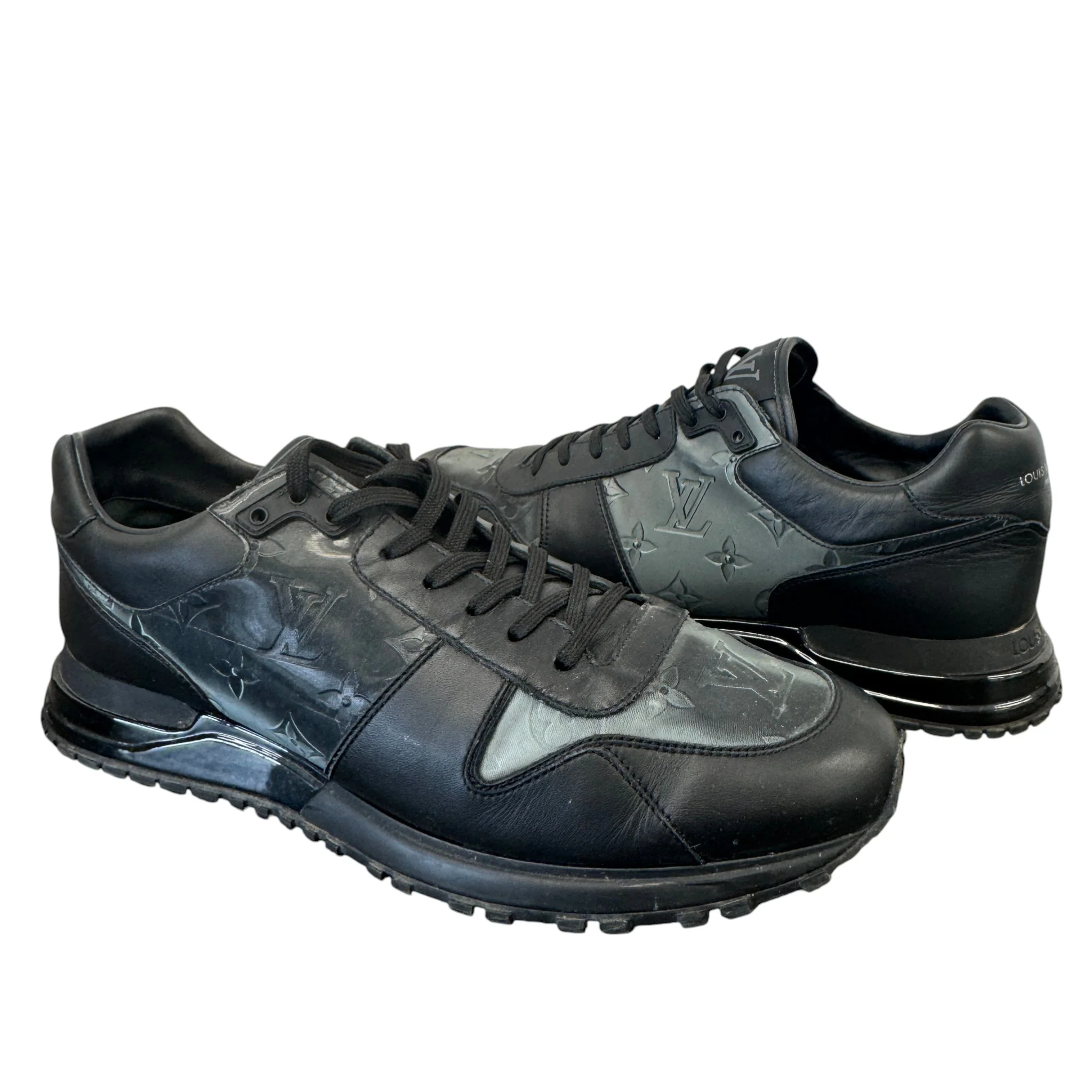 Men's Monogram Run Away Low Trainers Black Size EU 43 / UK 9 - Image 3