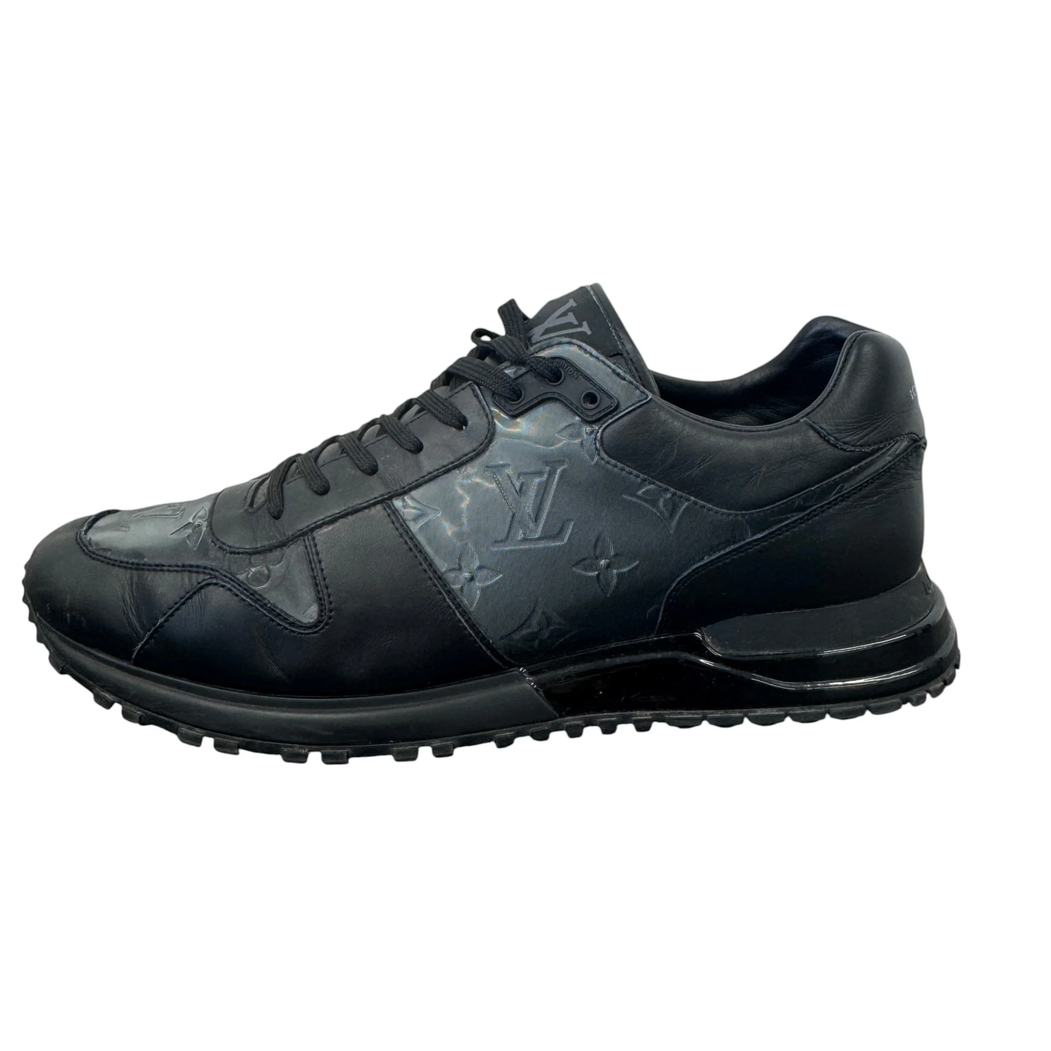 Men's Monogram Run Away Low Trainers Black Size EU 43 / UK 9 - Image 4