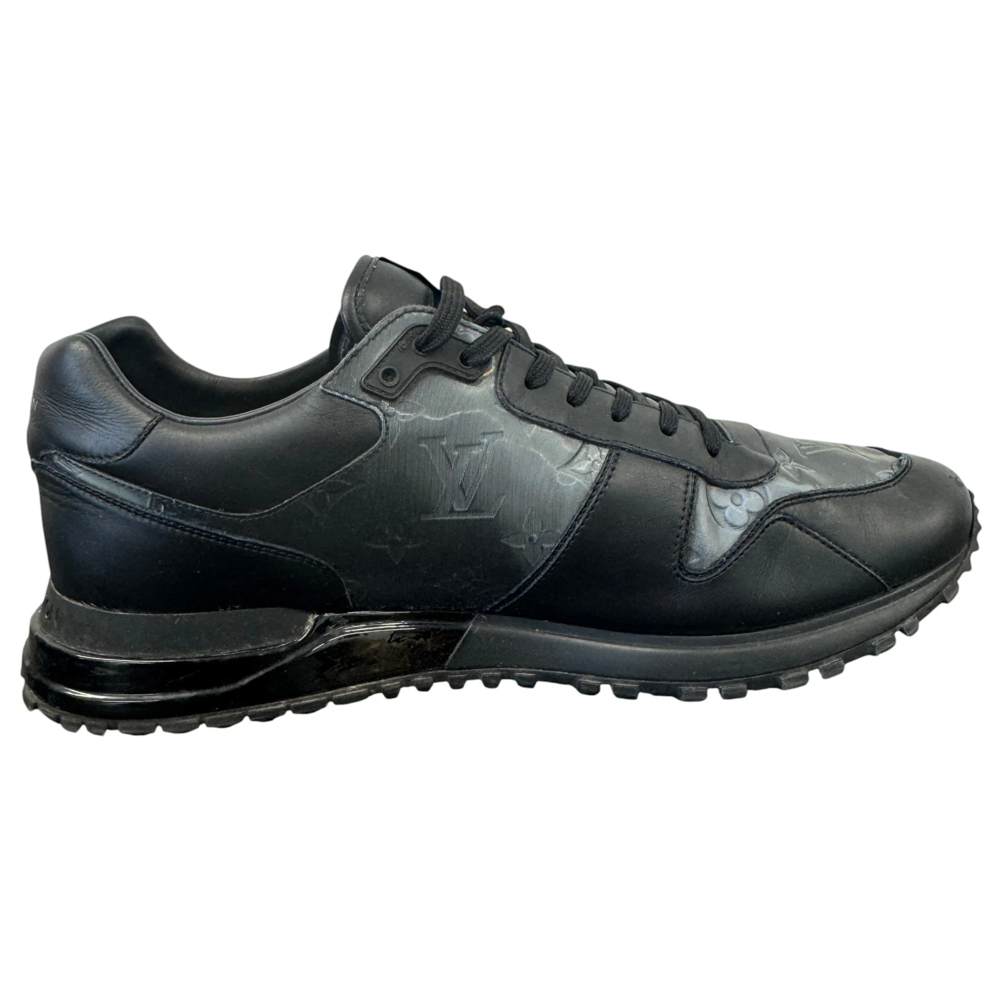 Men's Monogram Run Away Low Trainers Black Size EU 43 / UK 9 - Image 5