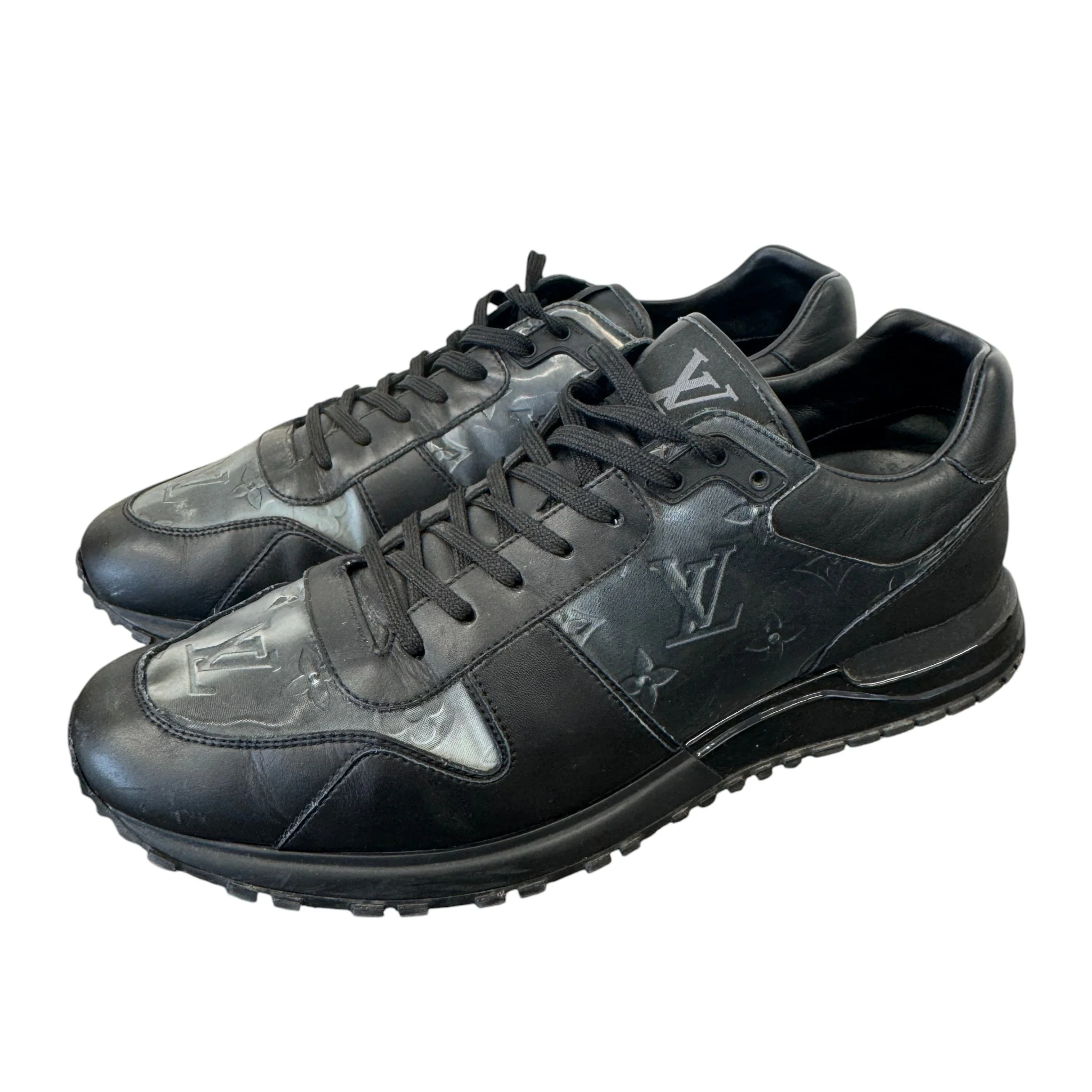 Men's Monogram Run Away Low Trainers Black Size EU 43 / UK 9 - Image 7