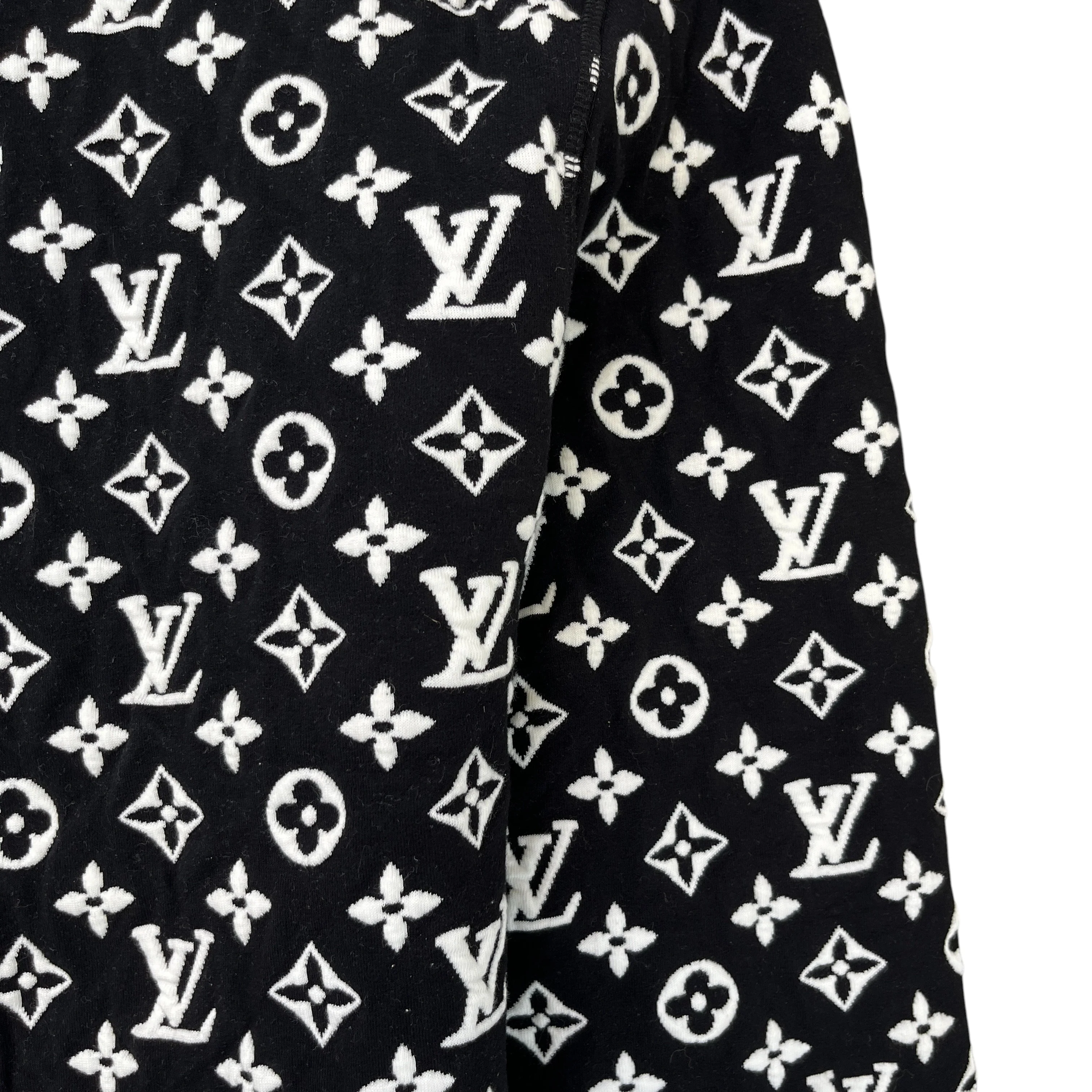 Men's Monogram Sweatshirt Black Size S - Image 6