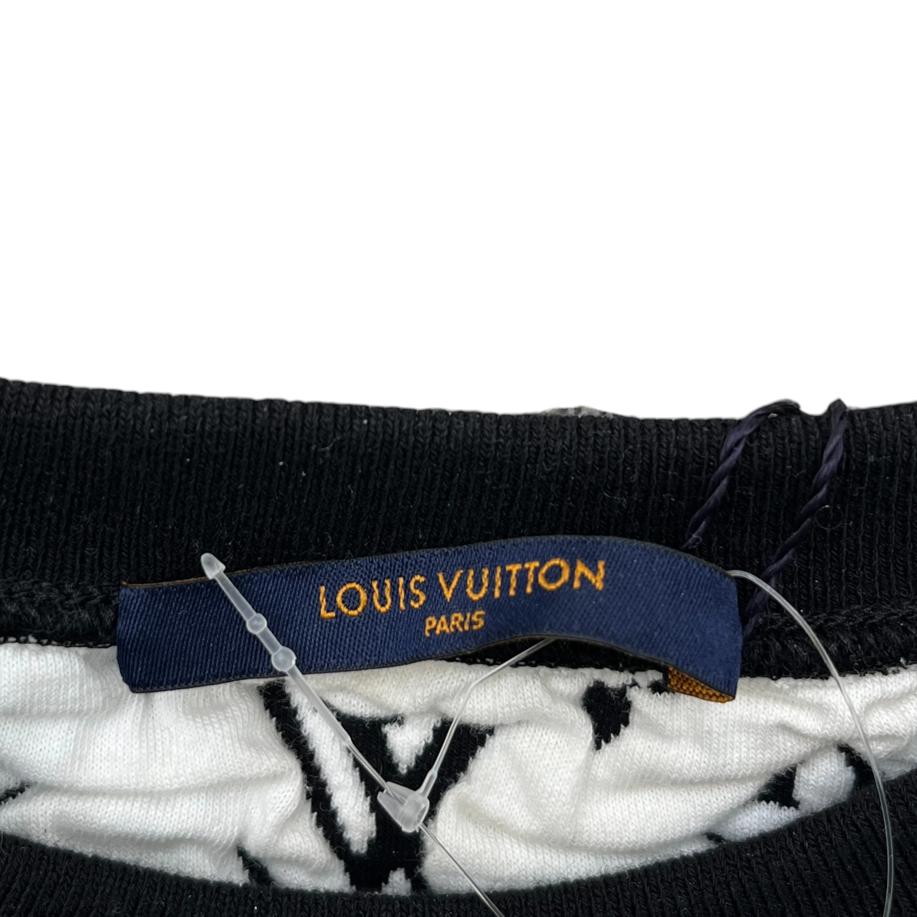 Men's Monogram Sweatshirt Black Size S - Image 7