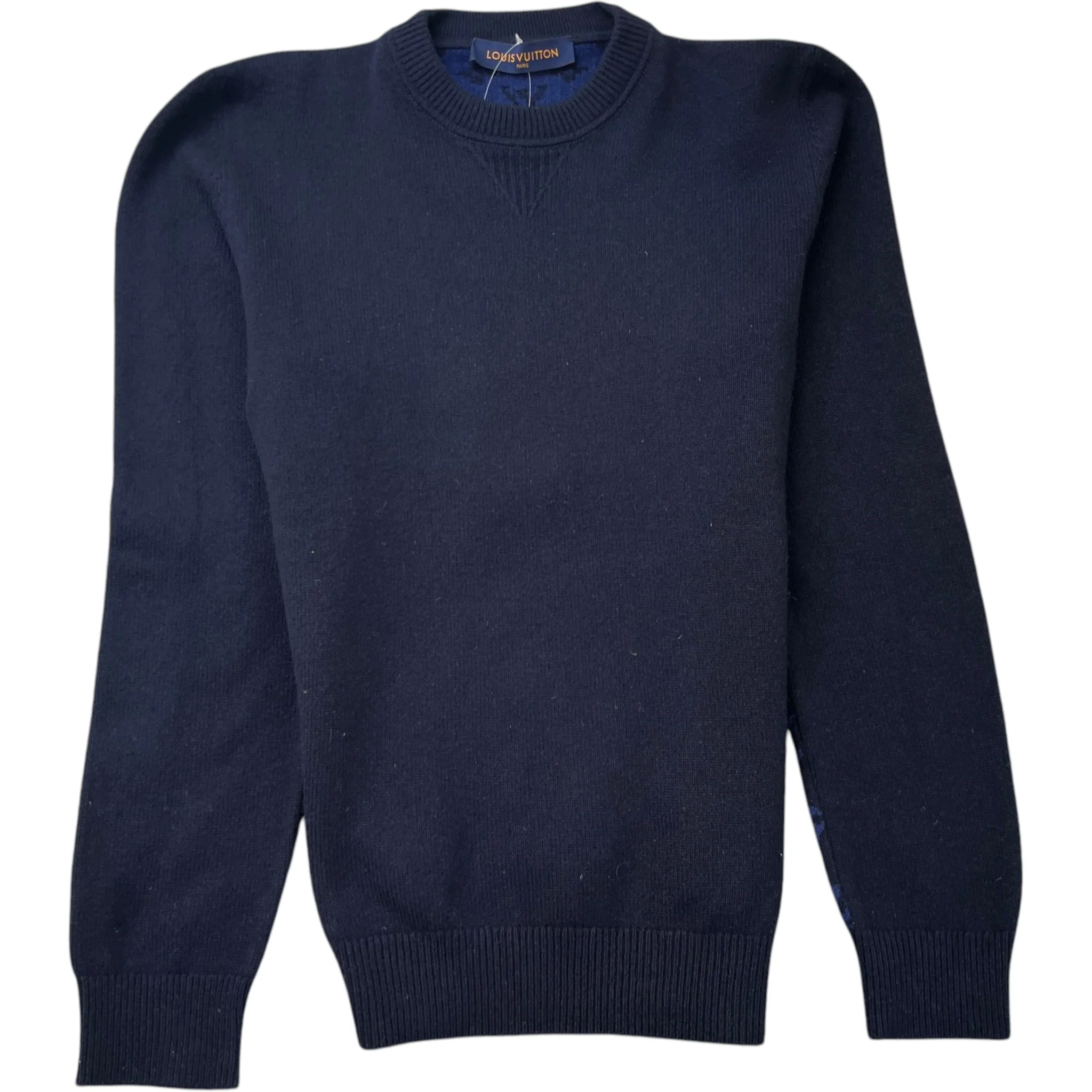 Men's Monogram Sweatshirt Navy Size M