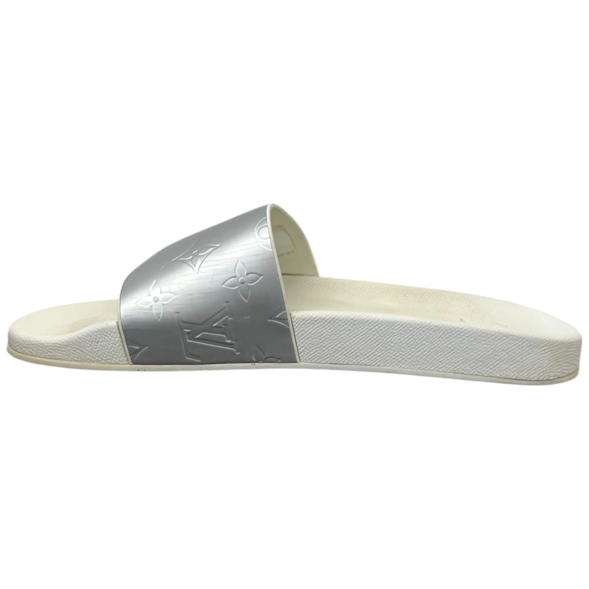 Men's Monogram Waterfront Mules Slides Silver Size EU 42 / UK 8 - Image 2