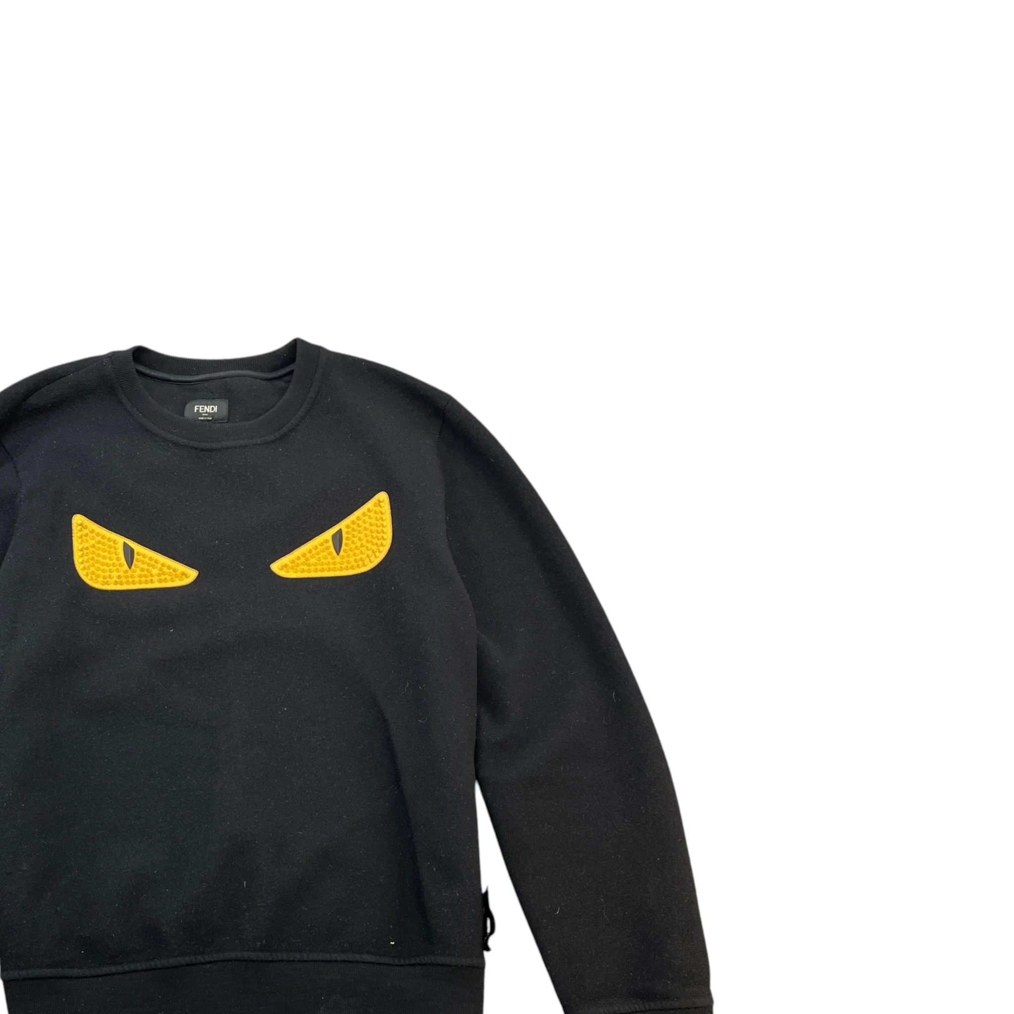 Men's Monster Eye Sweatshirt Black Size IT 48 / UK M - Image 3