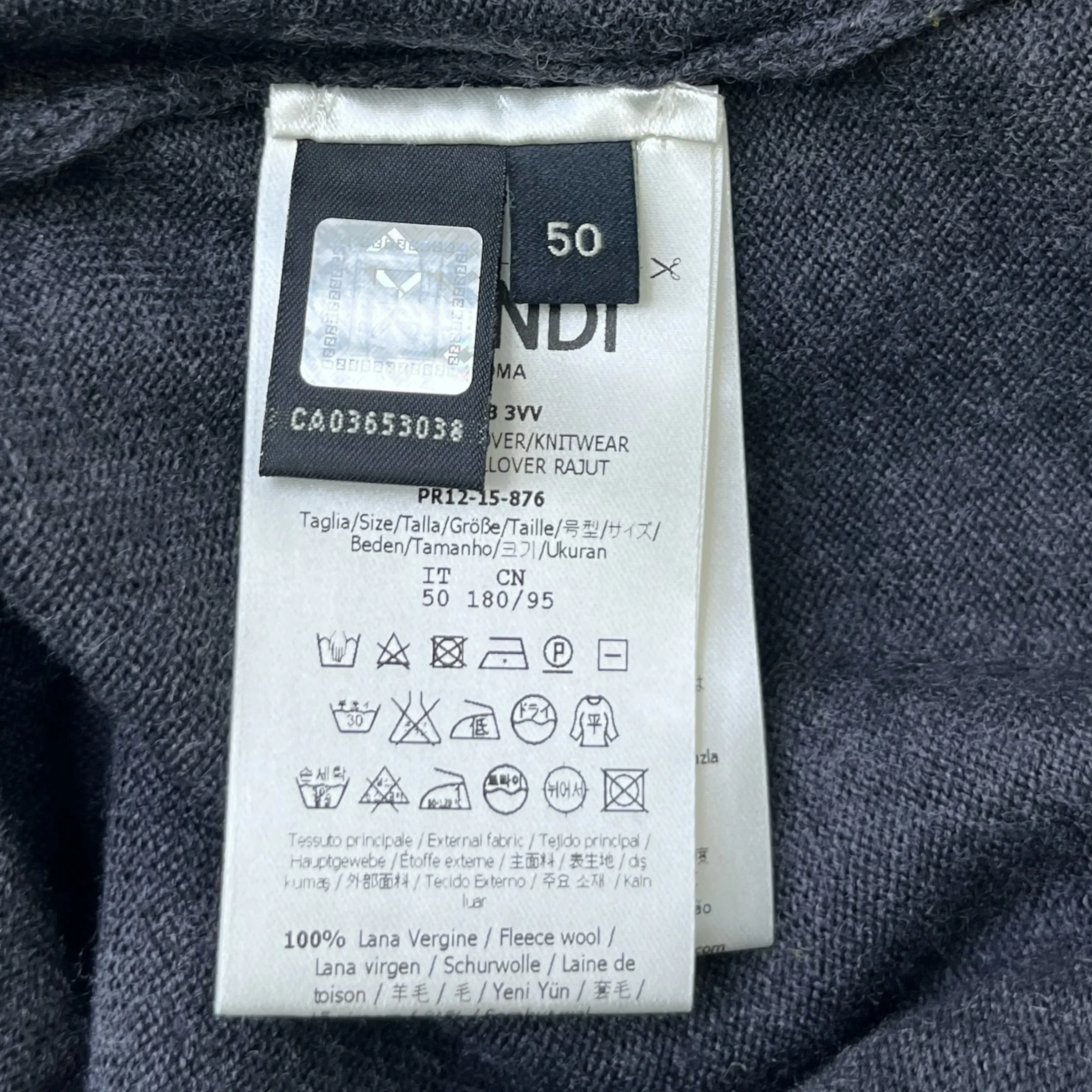 Men's Monster Eyes Jumper Grey Size IT 50 / UK L - Image 6