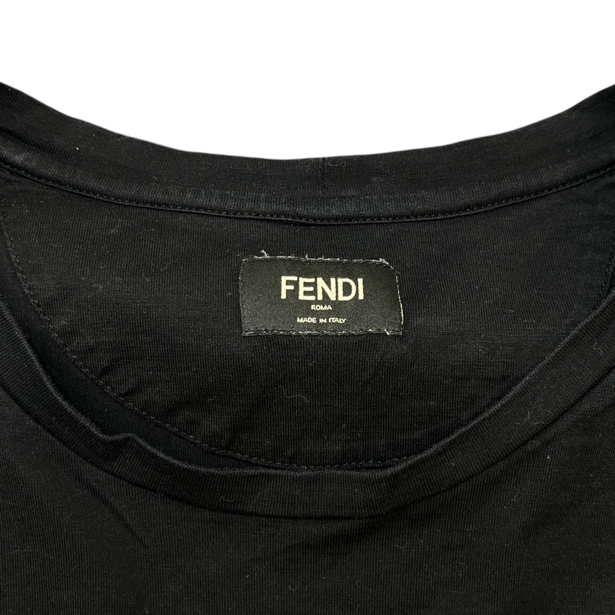Men's Monster Face T-Shirt Black Size IT 48 / UK M - Image 5