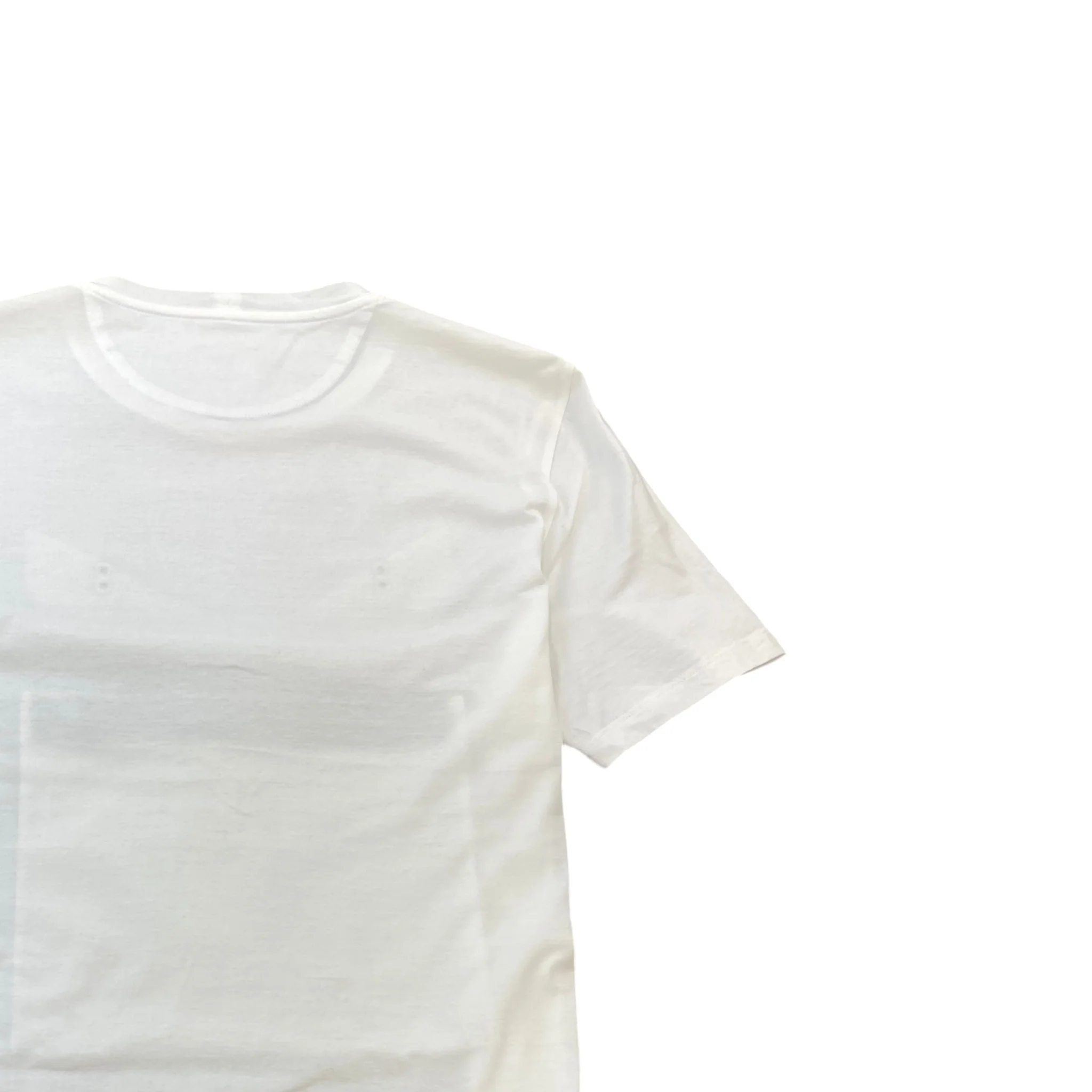 Men's Monster Face T-Shirt White Size S - Image 4