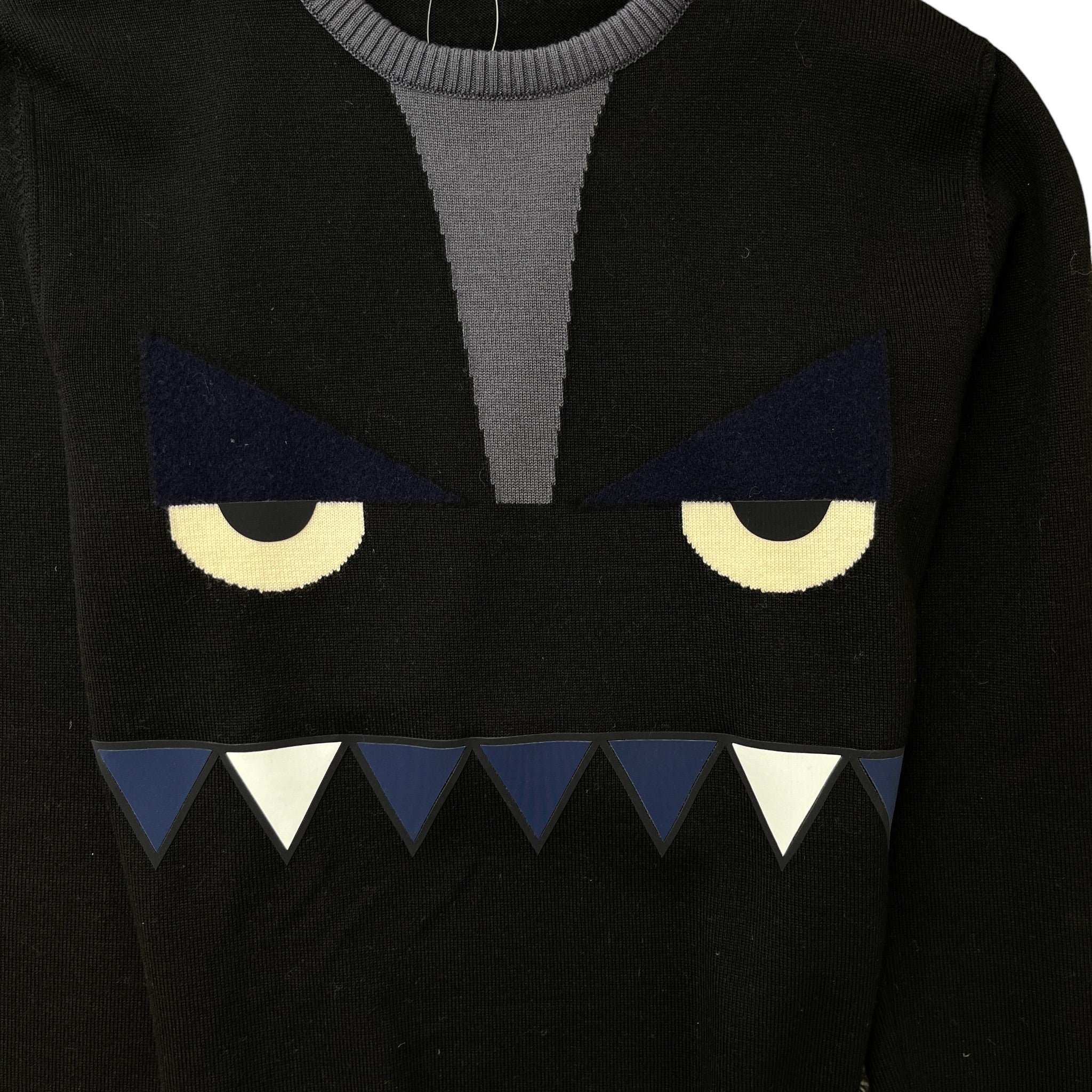 Men's Monster Jumper Black Size IT 48 / UK M - Image 5