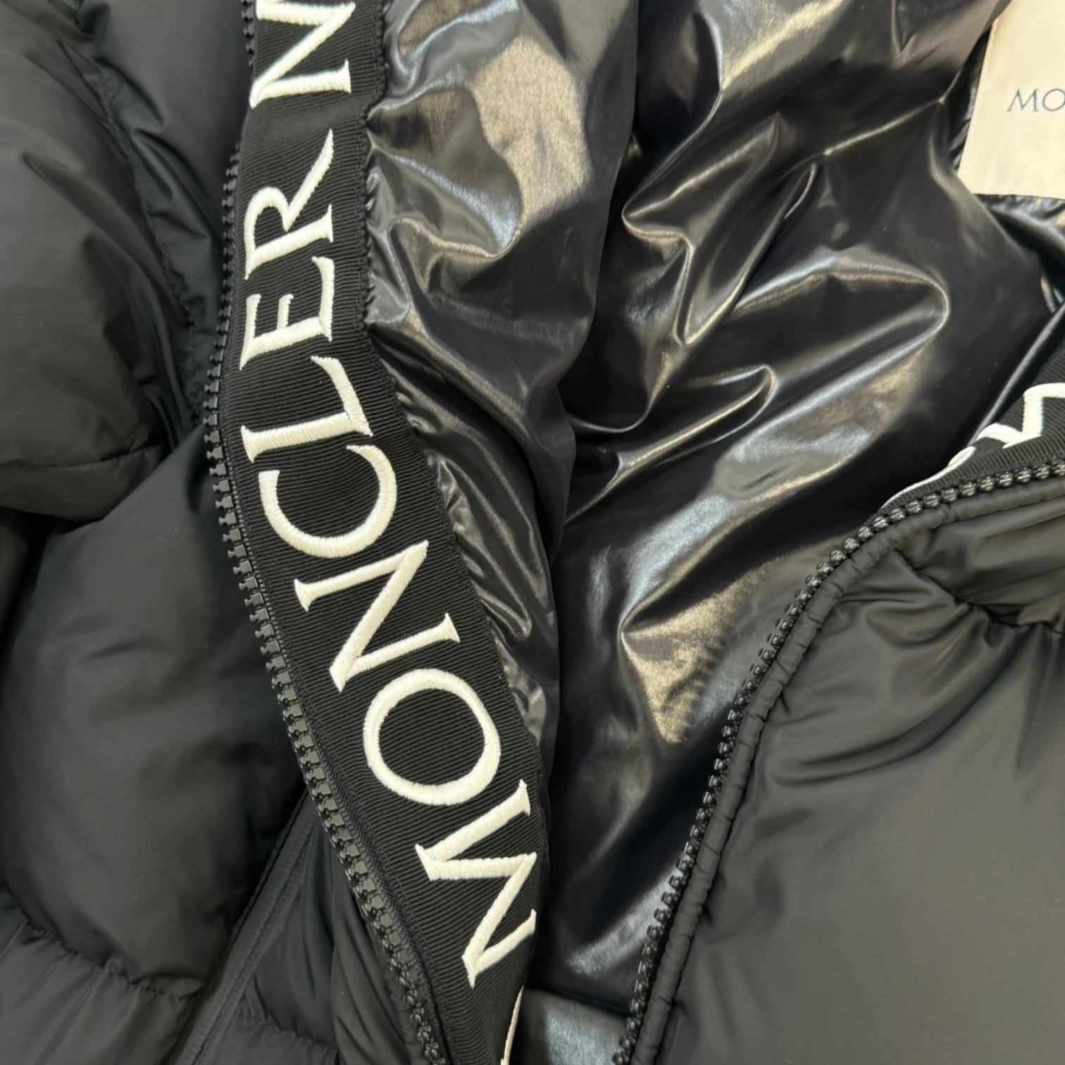 Men's Montcla Down Jacket Black Size 2 / M - Image 7