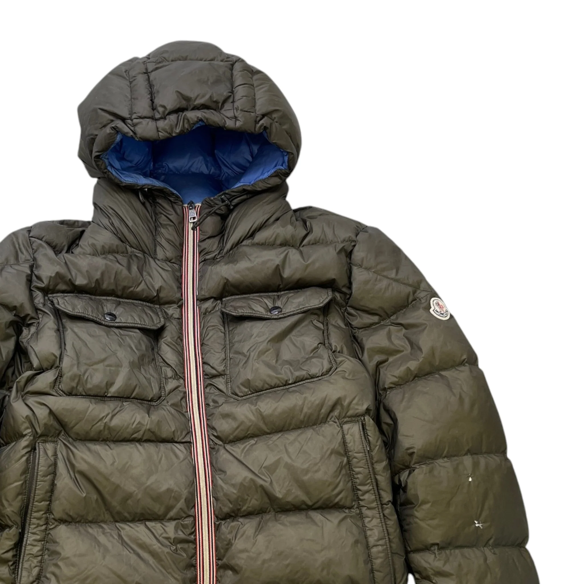 Men's Morane Down Jacket Khaki Size 5 / XXL - Image 3