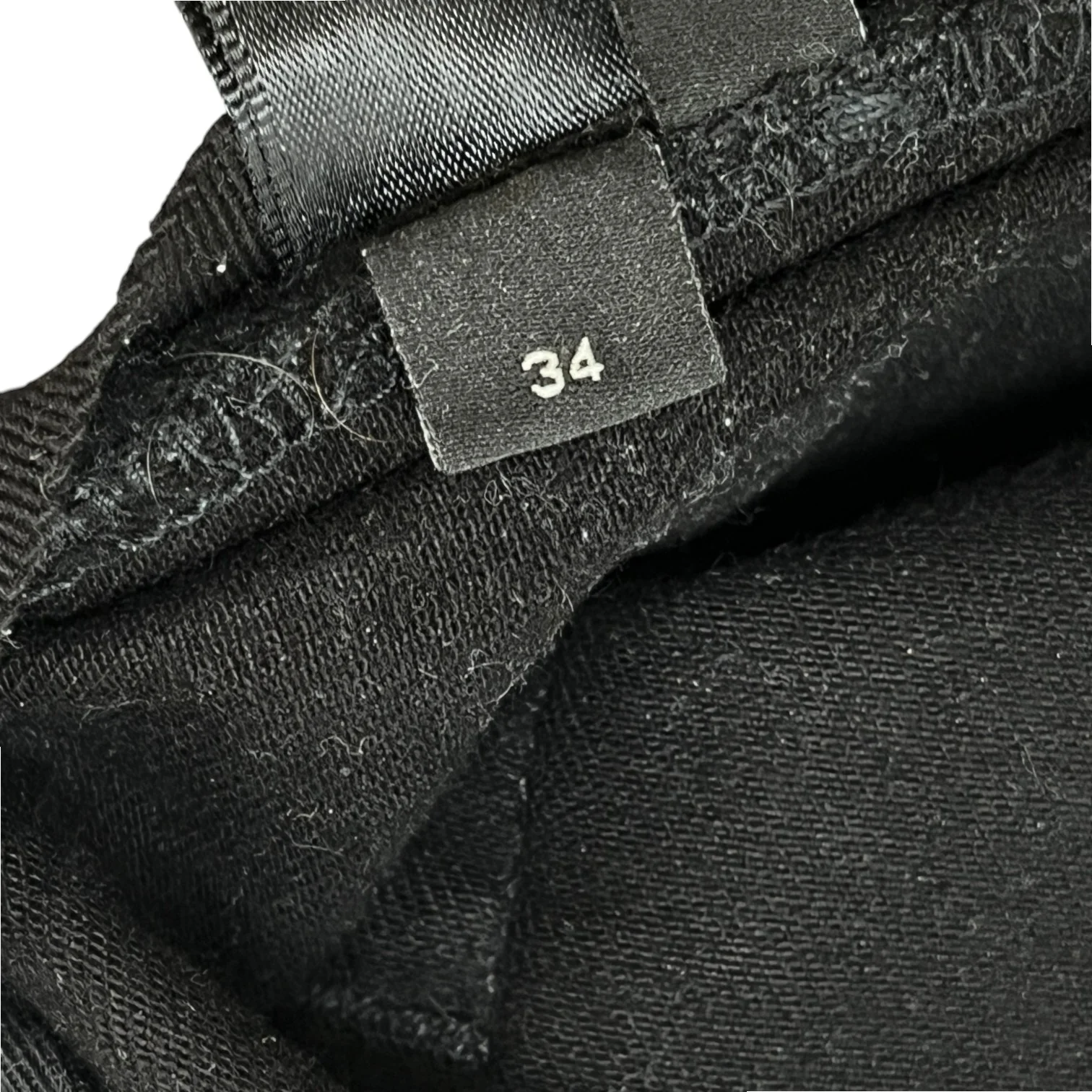 Men's Mx1 Distressed Bandana Jeans Black Size Waist 34" - Image 10