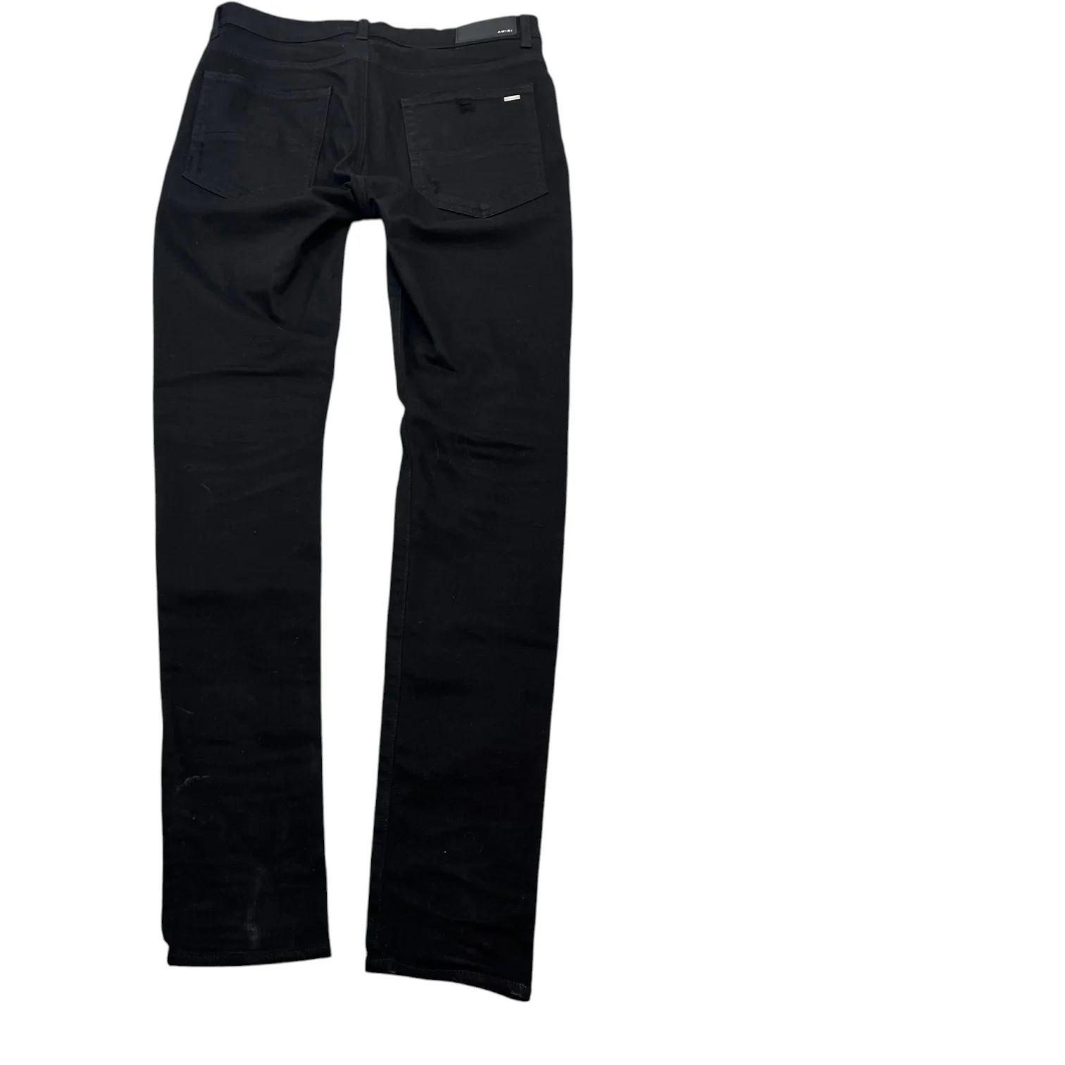 Men's Mx1 Distressed Bandana Jeans Black Size Waist 34" - Image 2